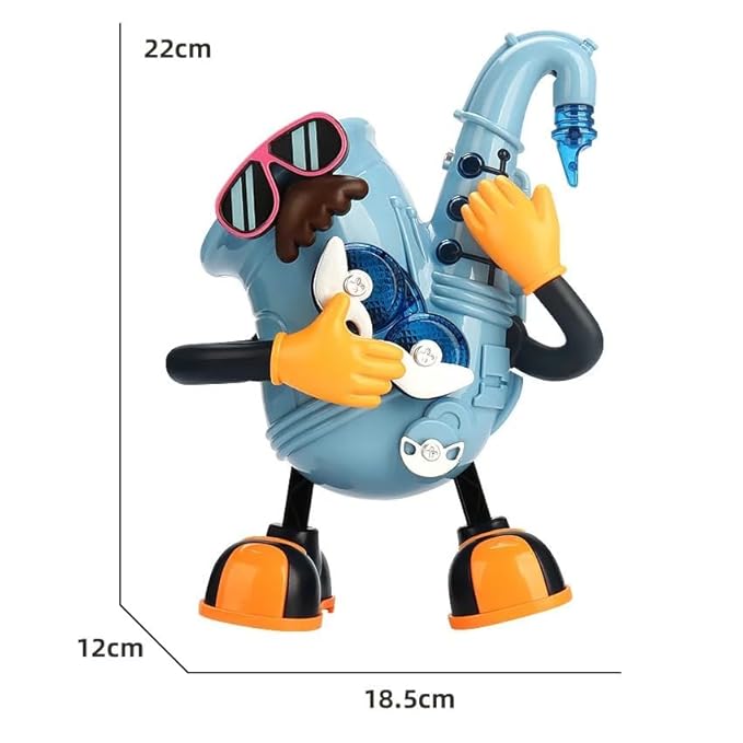 Mr Rock Dancing Groovy Lit-up Guitar Man