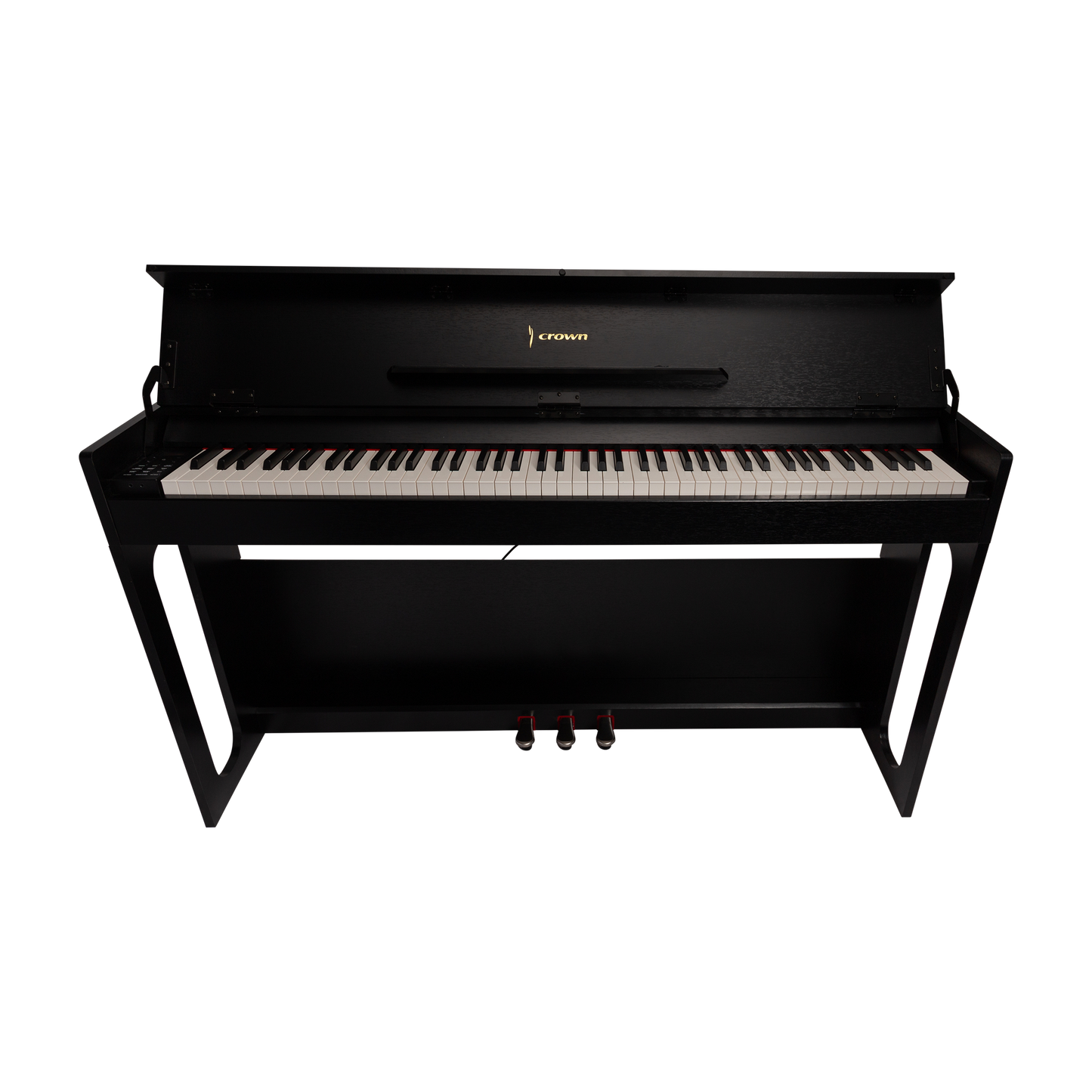 Crown CDP806 – 88-Key Weighted Digital Piano (Gloss Black)