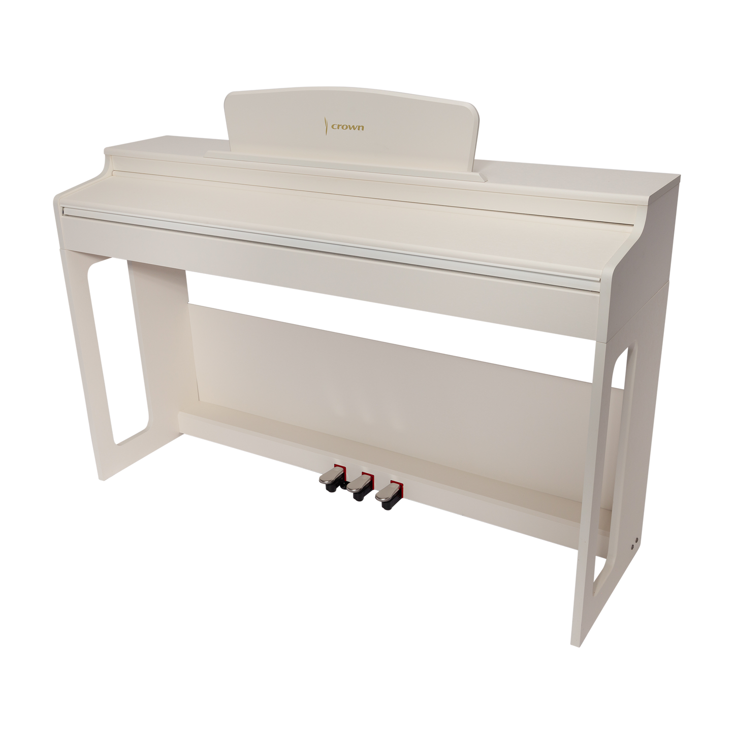 CROWN CDP-906-BLK UPRIGHT DIGITAL PIANO (White)