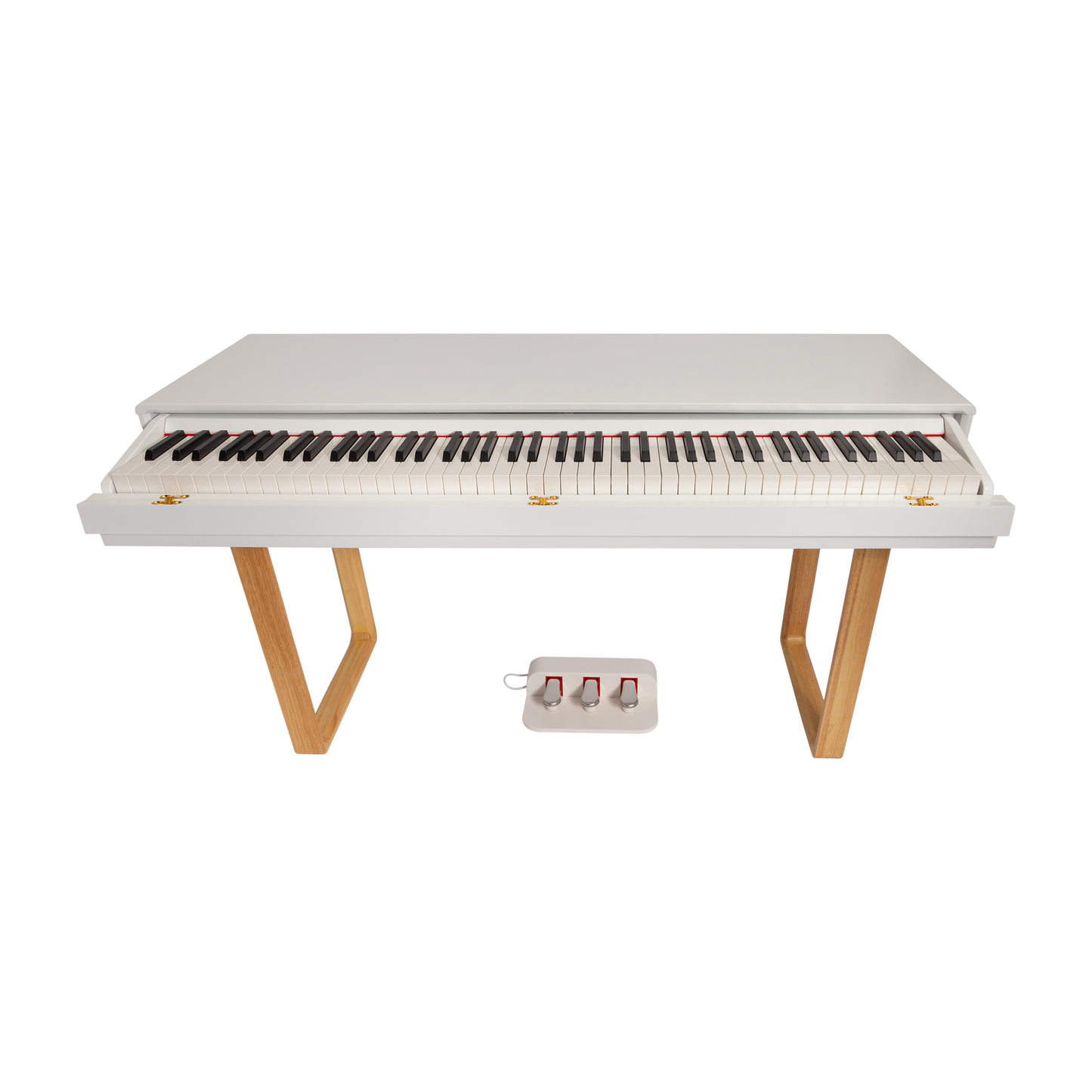CROWN CMPD-801-WHT UPRIGHT DIGITAL PIANO (White)