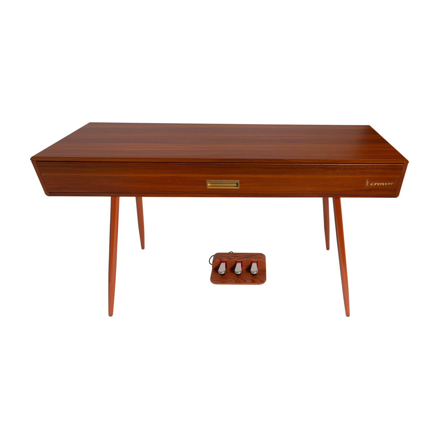 CROWN CMDP-916-WGN UPRIGHT HIDEAWAY DIGITAL PIANO (Woodgrain)