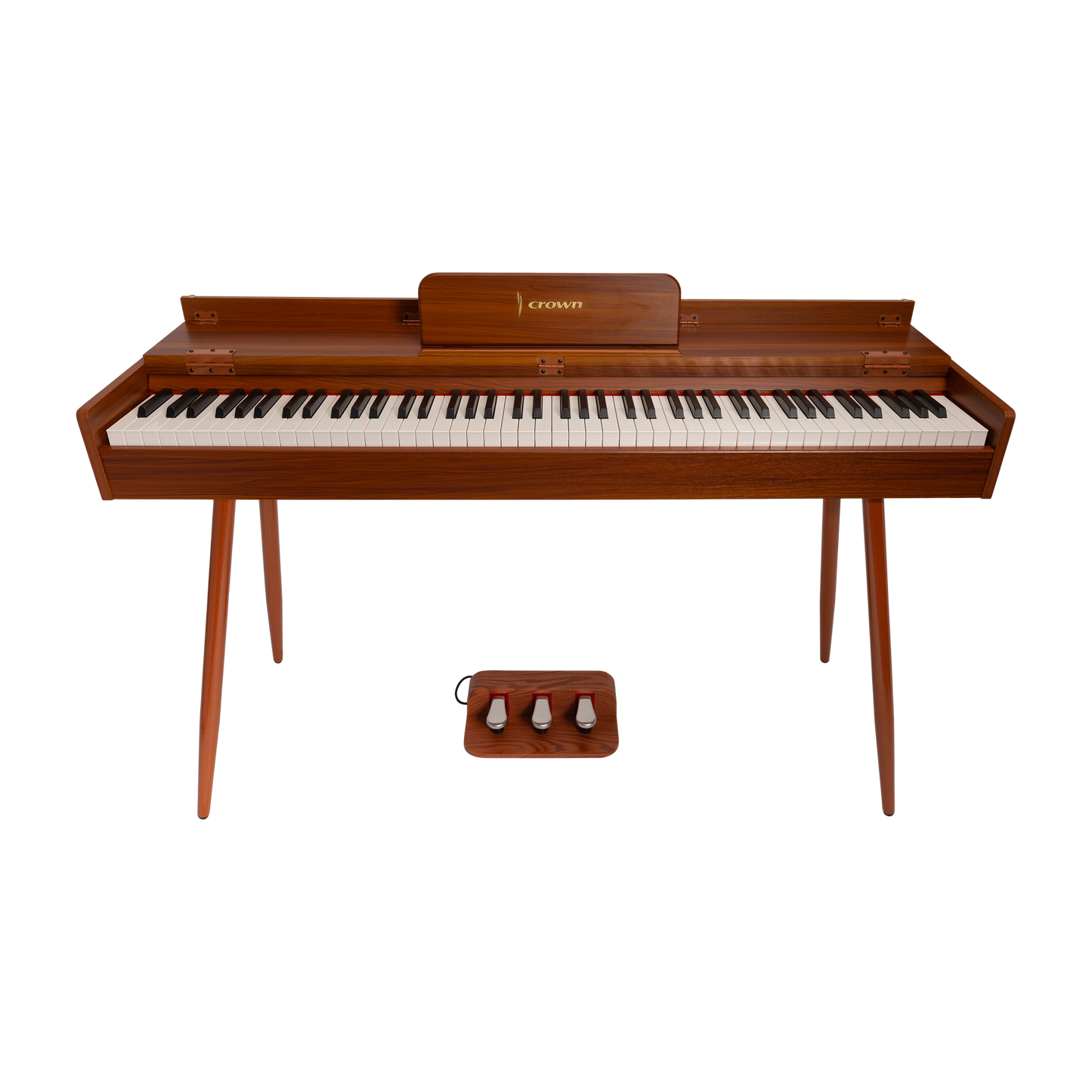 CROWN CMDP-919-BLK 88 NOTE PORTABLE DIGITAL PIANO (WOODGRAIN)