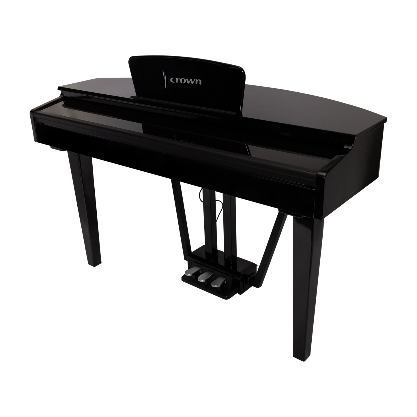 CROWN CMG-1-BLK DIGITAL GRAND PIANO (Gloss Black)