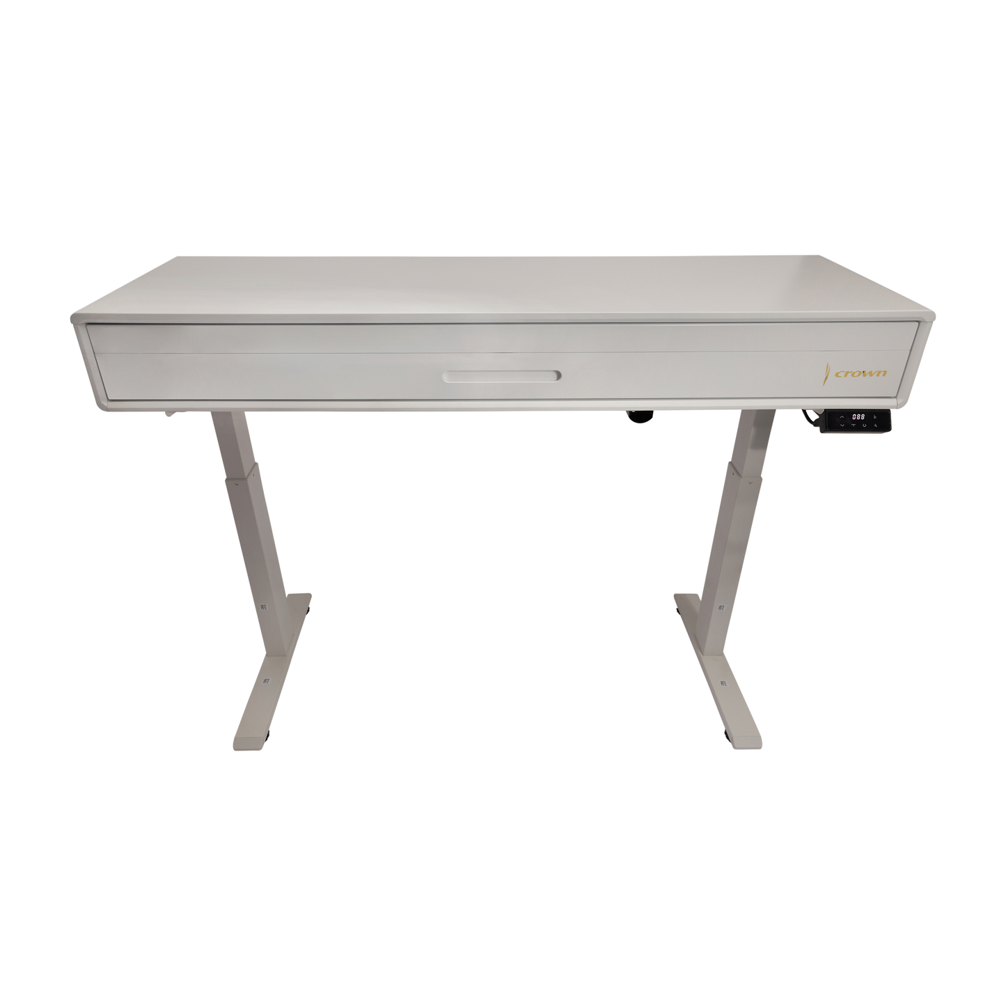 CROWN CMPD-822 HEIGHT ADJUSTABLE HIDEAWAY DIGITAL PIANO (White)