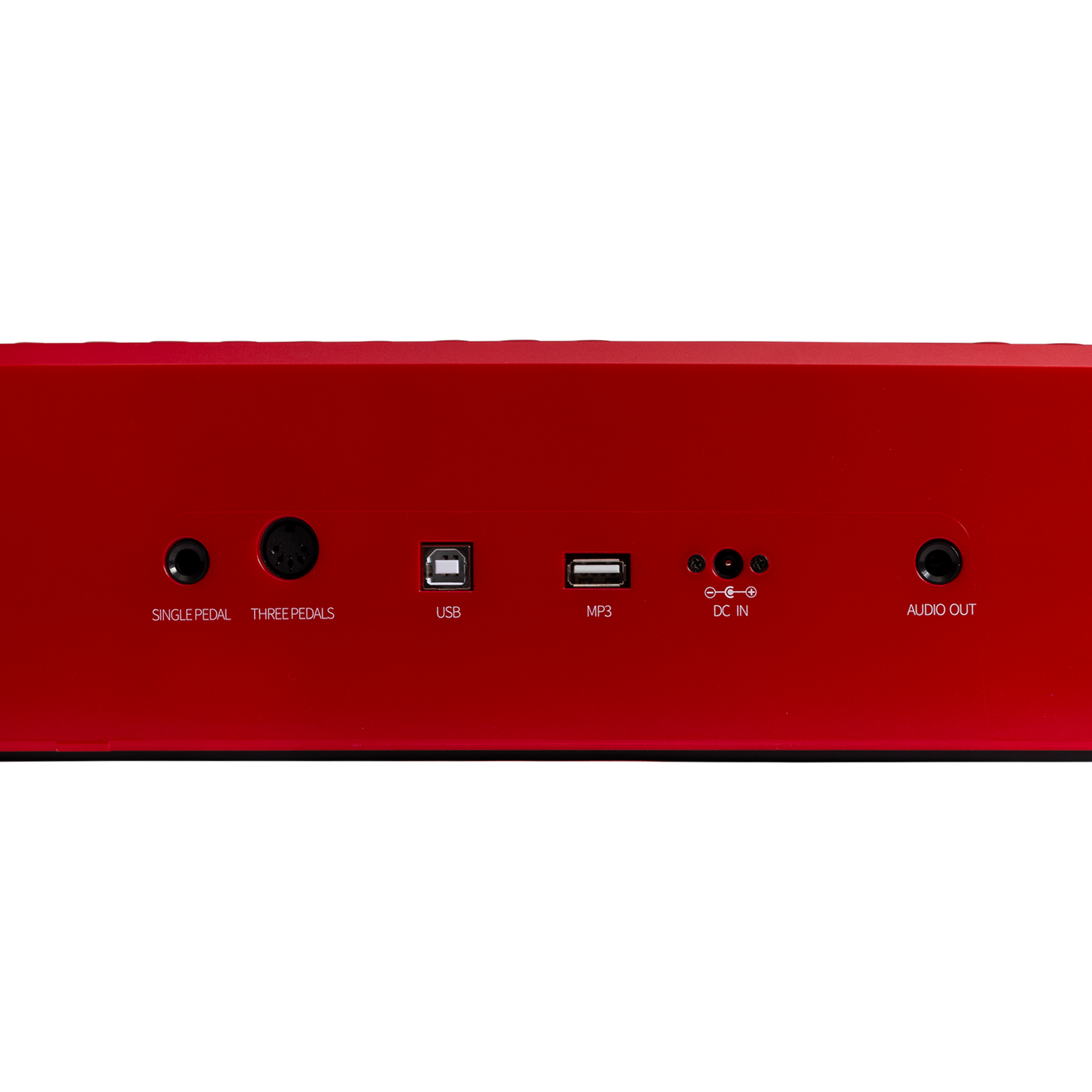 CROWN CPP-811-BLK 88 NOTE PORTABLE DIGITAL PIANO (RED)