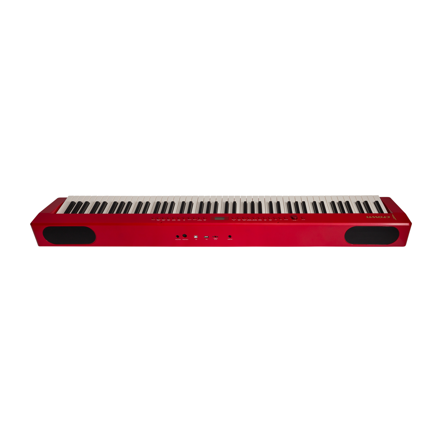 CROWN CPP-811-BLK 88 NOTE PORTABLE DIGITAL PIANO (RED)