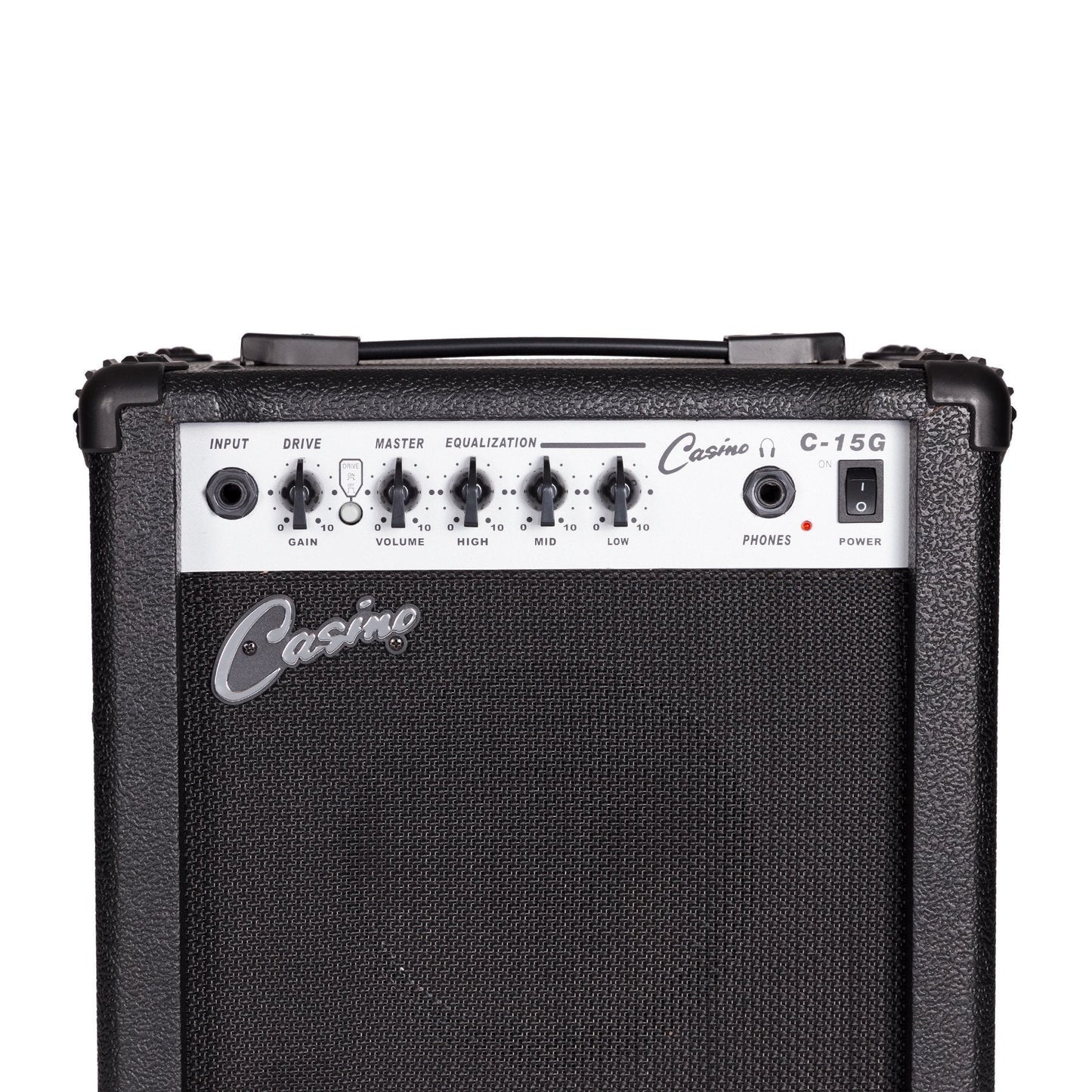 Casino ST-Style Left Handed Electric Guitar and 15 Watt Amplifier Pack (Sunburst)