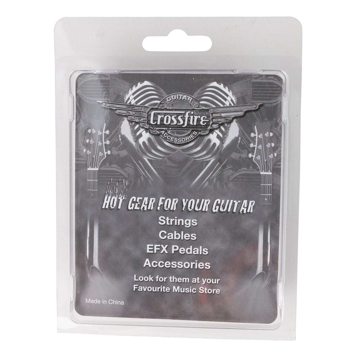 Crossfire Trigger-Style Classical Guitar Capo (Black)