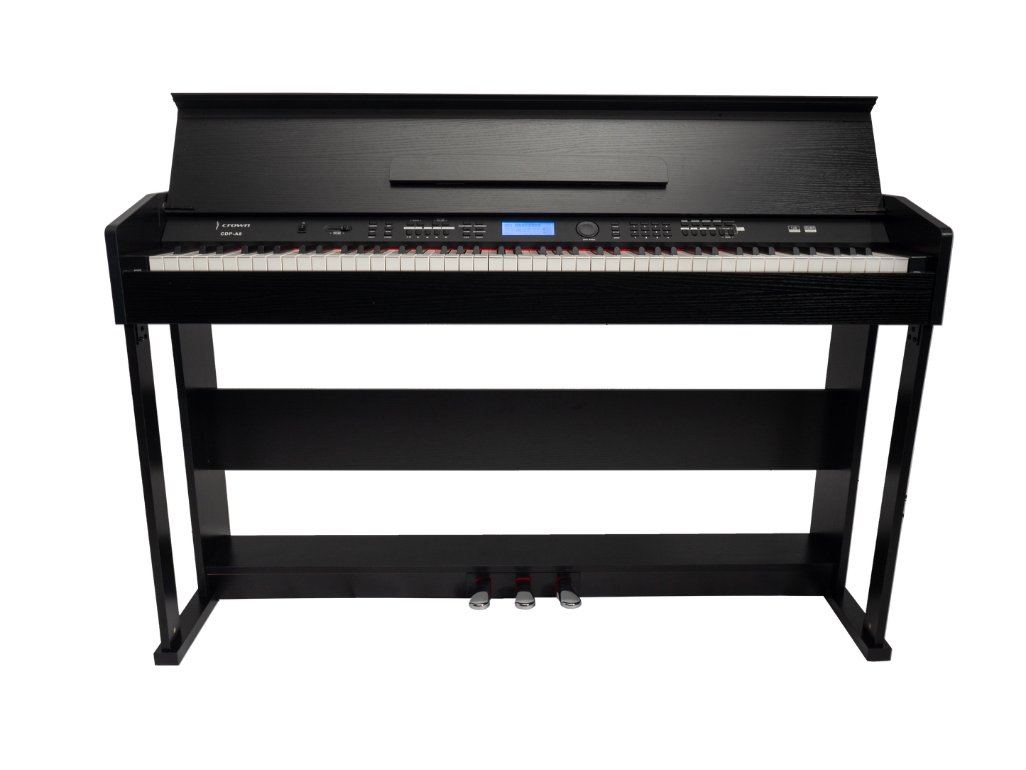 Crown A8 88-Key Touch Responsive Digital Piano (Black)