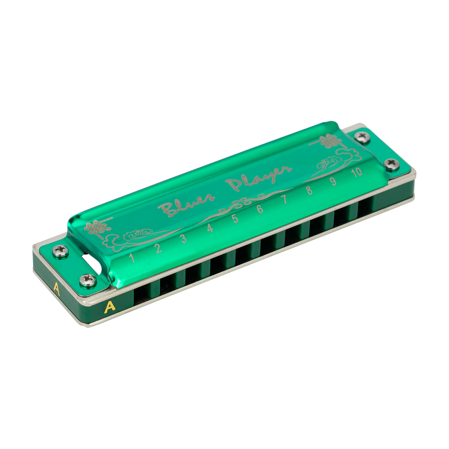 East Top PRO20 10 Hole Blues Player Harmonica C