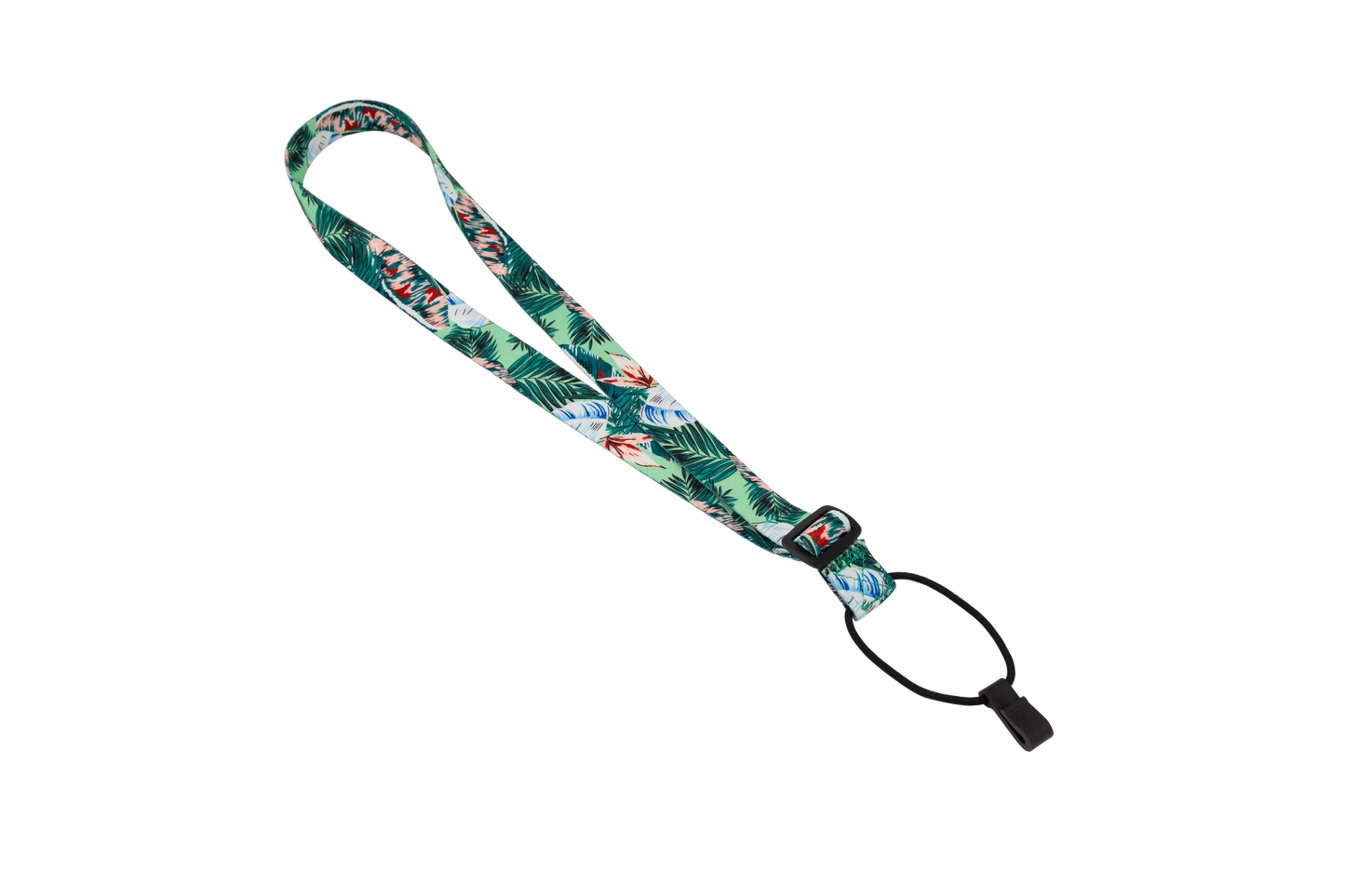Fretz 1" Print Neck Ukulele Strap Green
