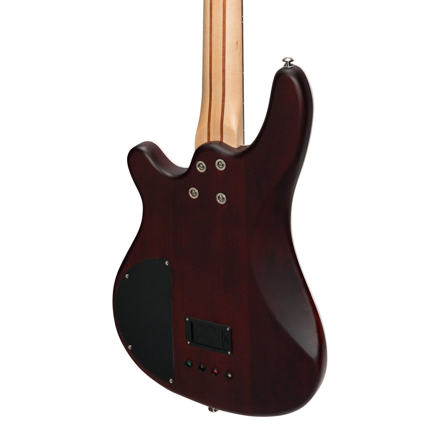J&D Luthiers '20 Series' 4-String Contemporary Active Electric Bass Guitar (Natural Satin)
