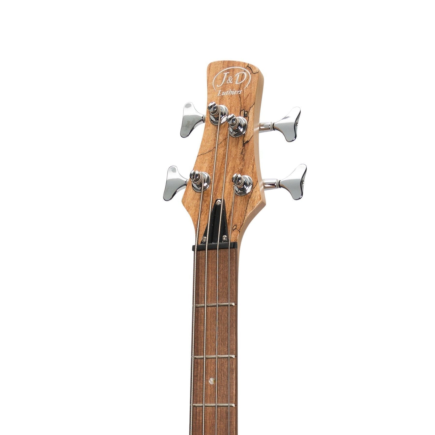 J&D Luthiers '20 Series' 4-String Contemporary Active Electric Bass Guitar (Natural Satin)