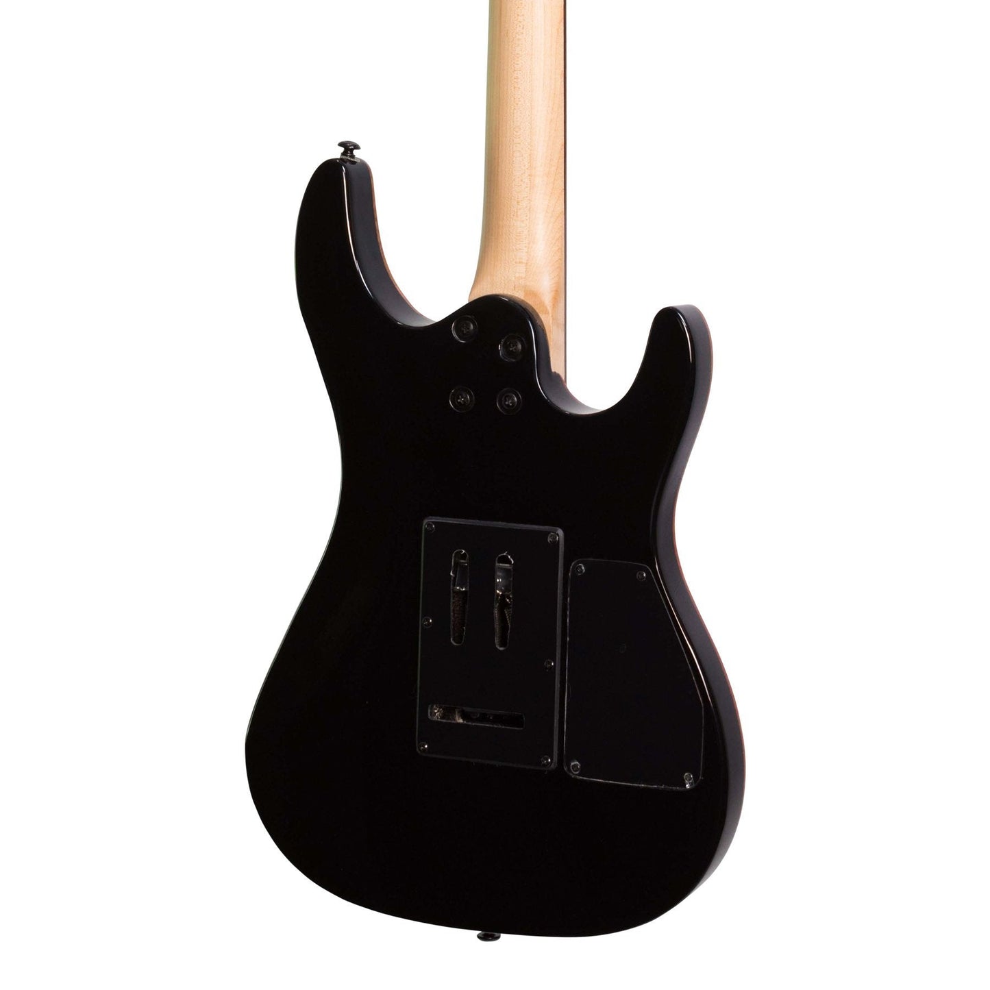 J&D Luthiers IE9 Contemporary Left Handed Electric Guitar (Transparent Black)