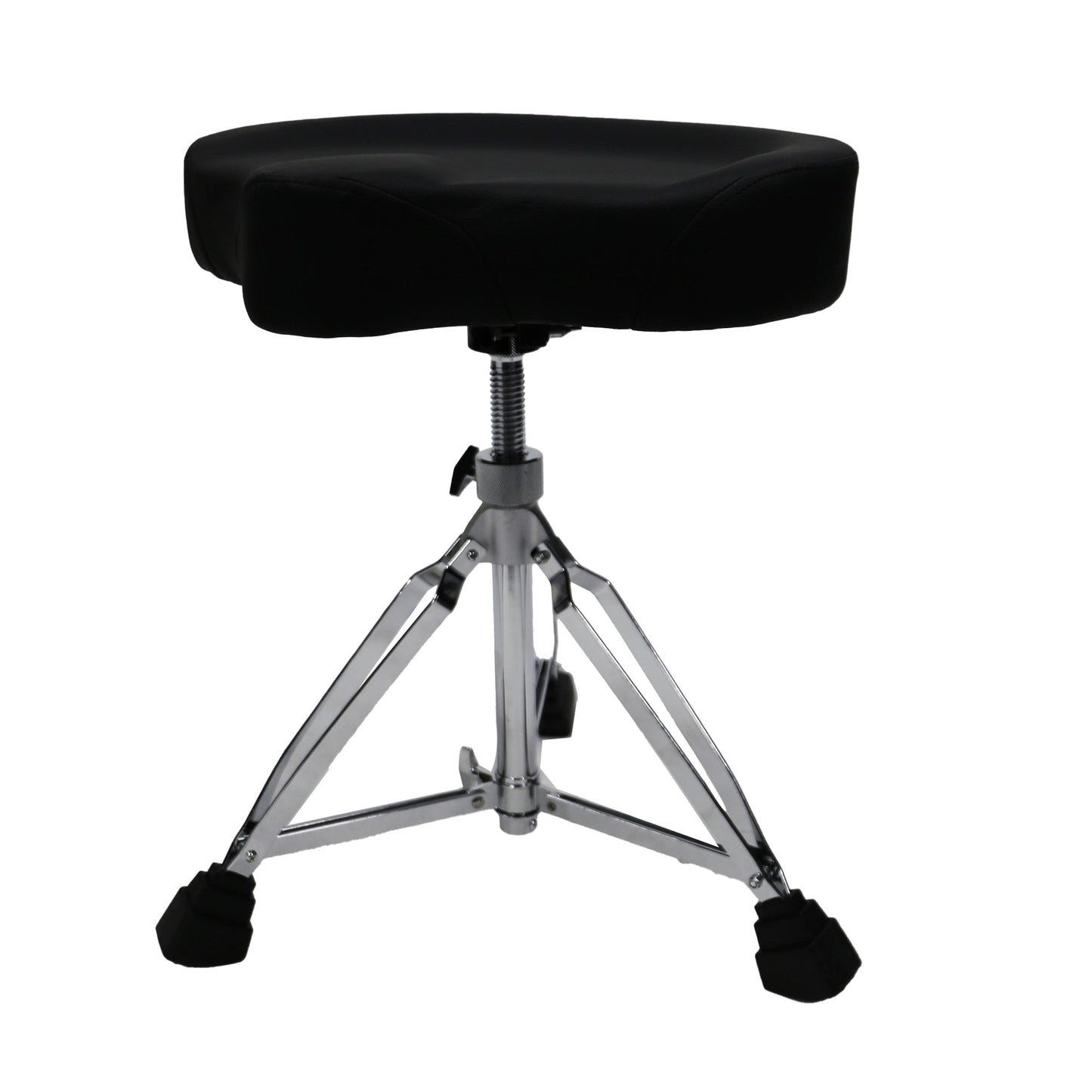 Kahzan Deluxe Motorcycle Shaped Drum Throne Heavy Duty (Chrome)