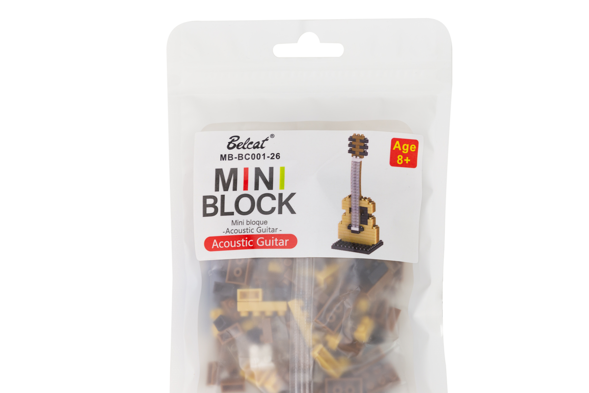 Belcat Mini Block Acoustic Guitar Building Set