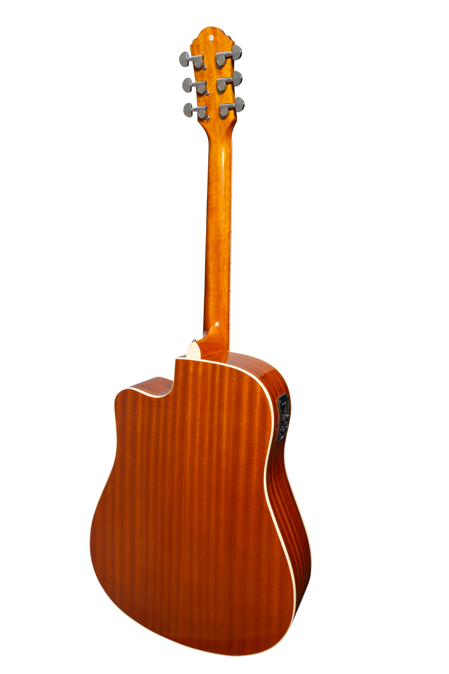 Martinez '41 Series' Dreadnought Acoustic Guitar. Cut-away Gloss Finish (Natural)