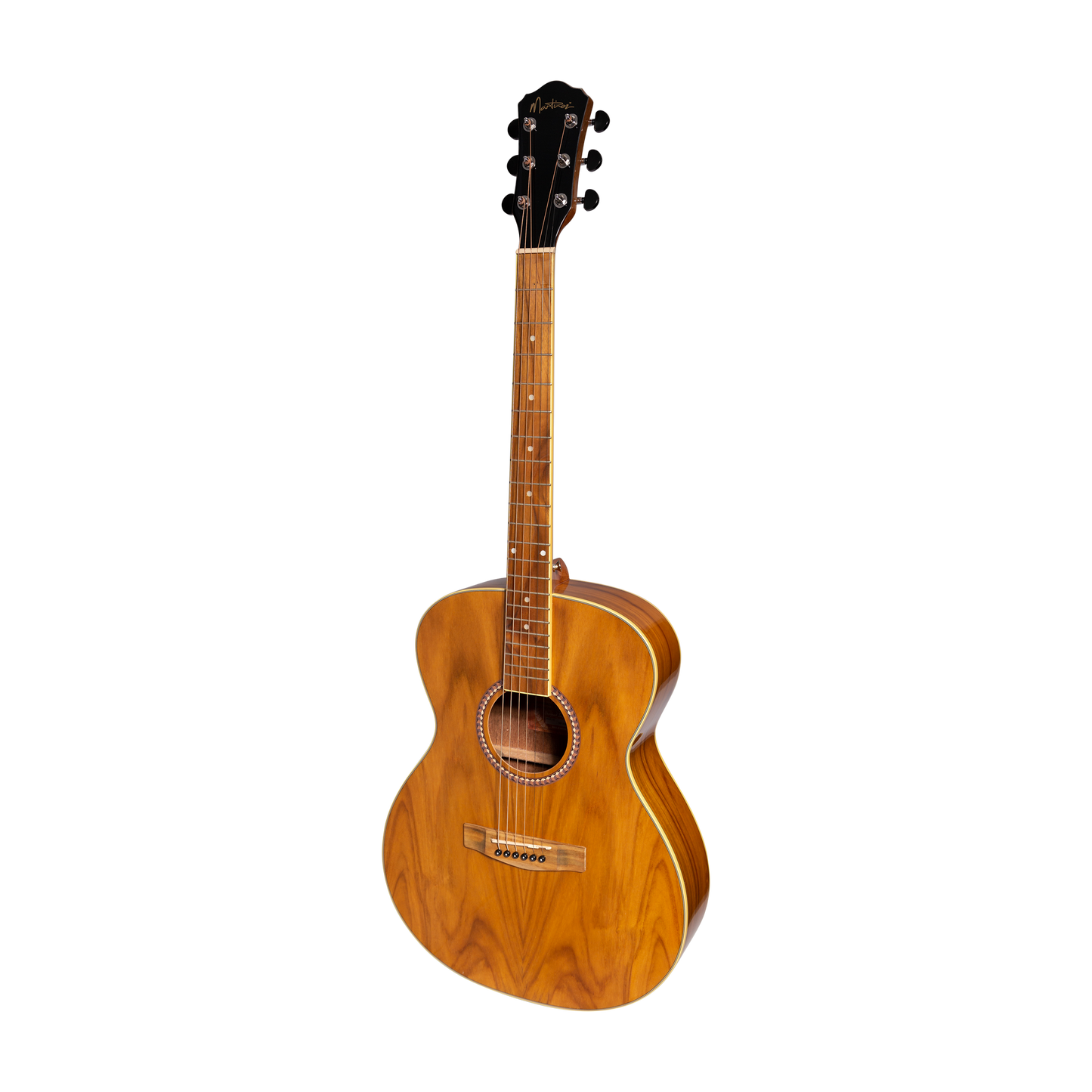 Martinez Acoustic Gloss Small Body Guitar (Jati-Teakwood)