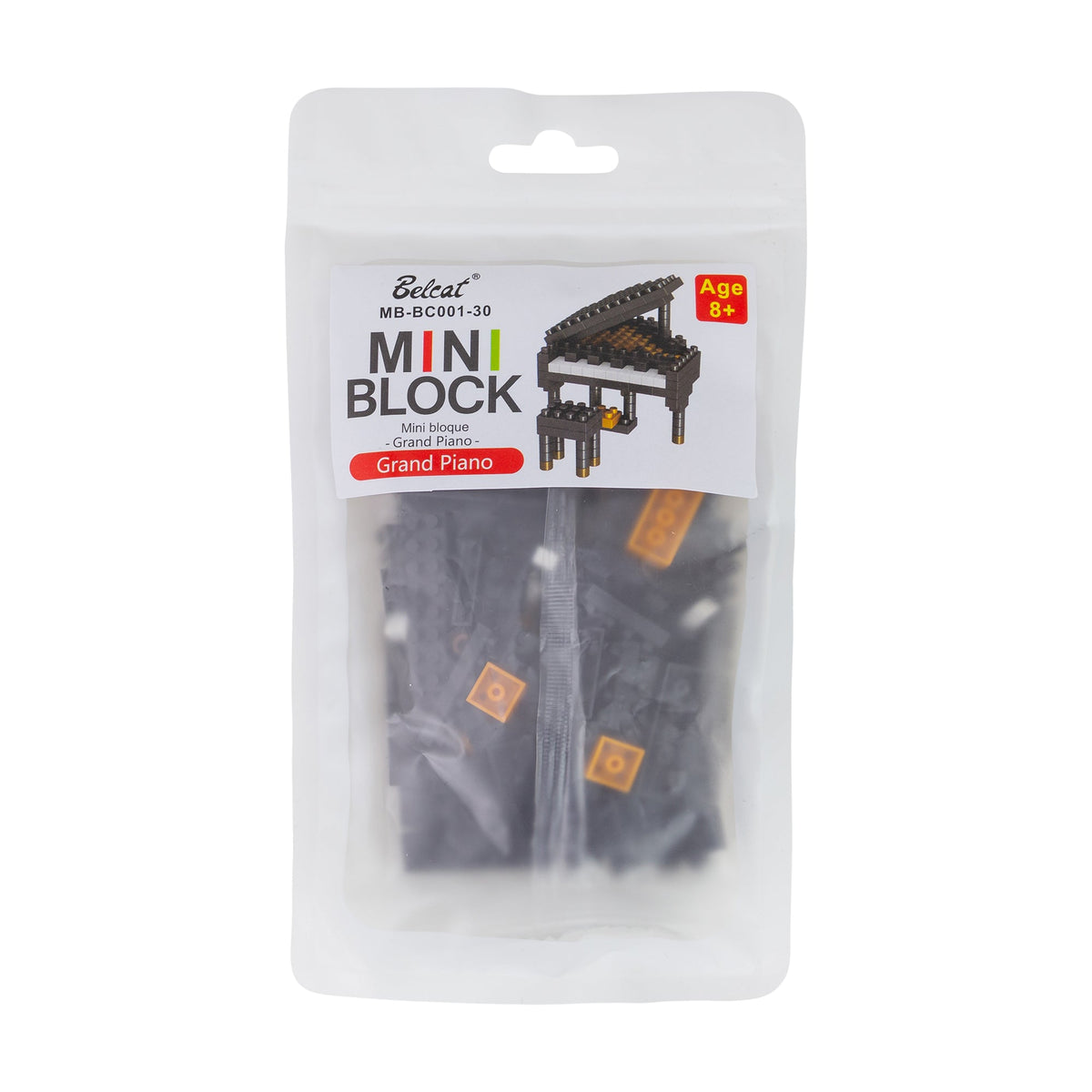 Belcat Mini Block Grand Piano Building Set