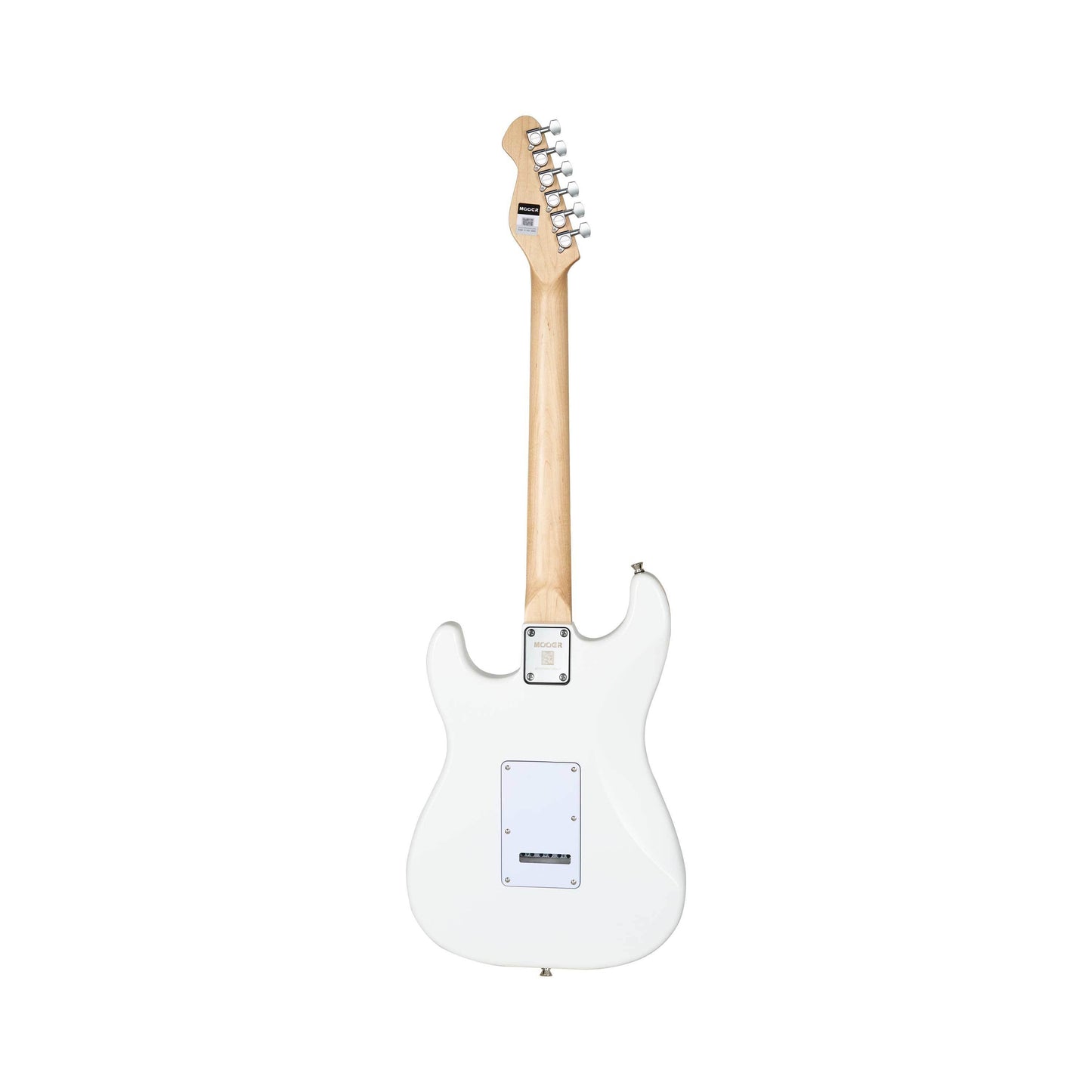 MOOER MSC11 ST-STYLE ELECTRIC GUITAR (POLAR WHITE)