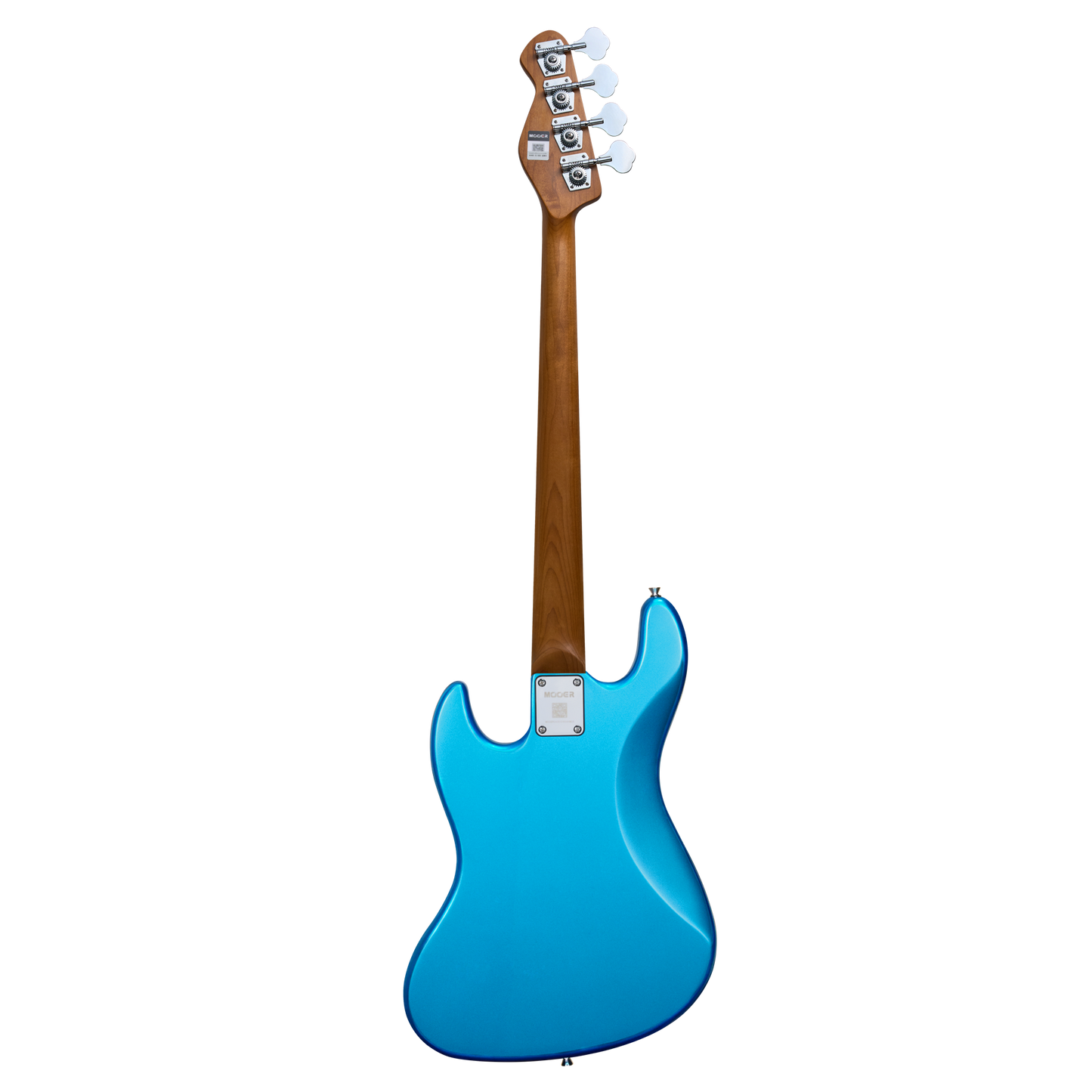 MOOER MBJ410 JZ-STYLE ELECTRIC BASS GUITAR (METAL BLUE)