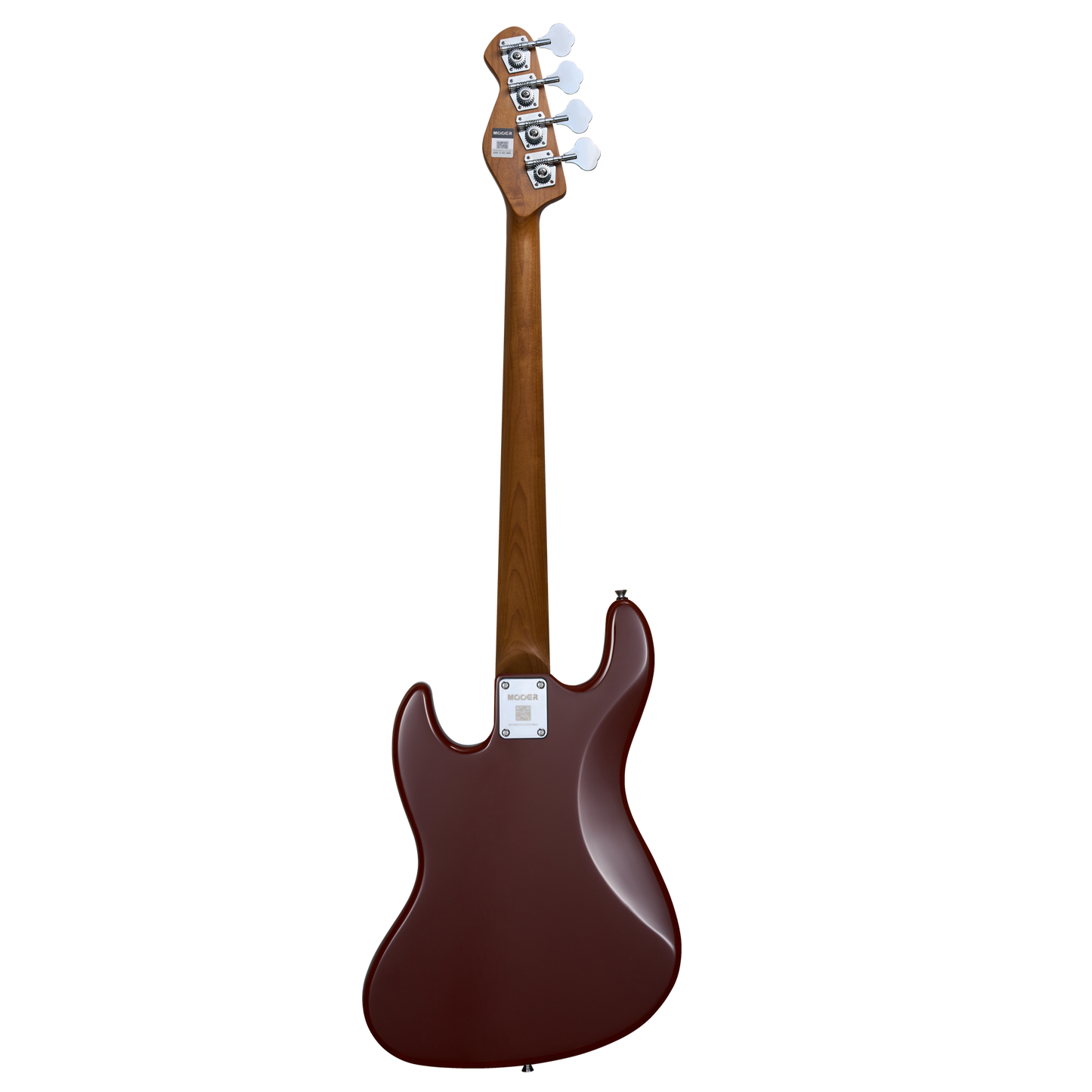 MOOER MBJ420 JZ-STYLE ELECTRIC BASS GUITAR (RED BURST)