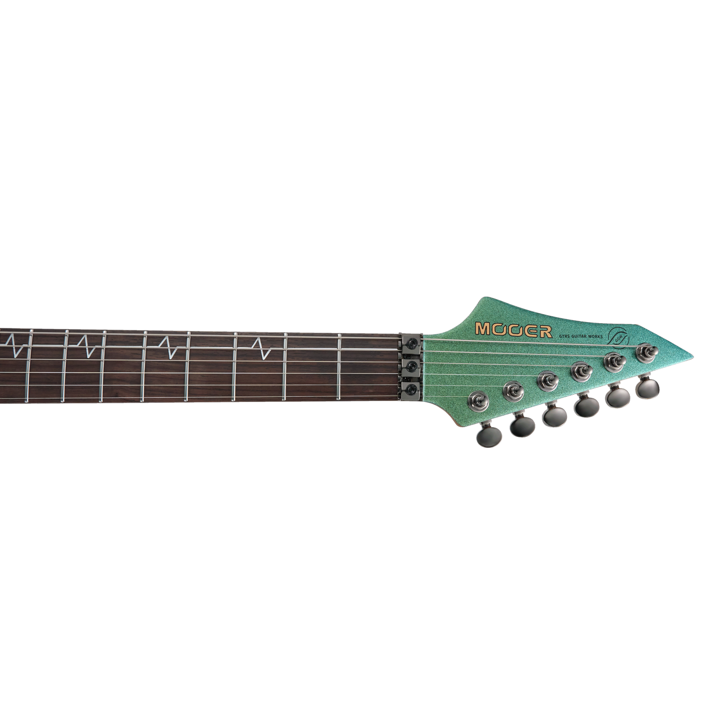 MOOER MMT100 FLOYD ROSE ELECTRIC GUITAR (AURORA GREEN)