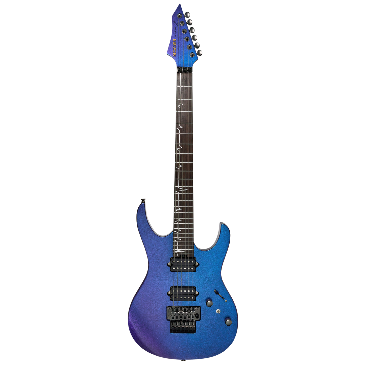 MOOER MMT100 FLOYD ROSE ELECTRIC GUITAR (AURORA PURPLE)
