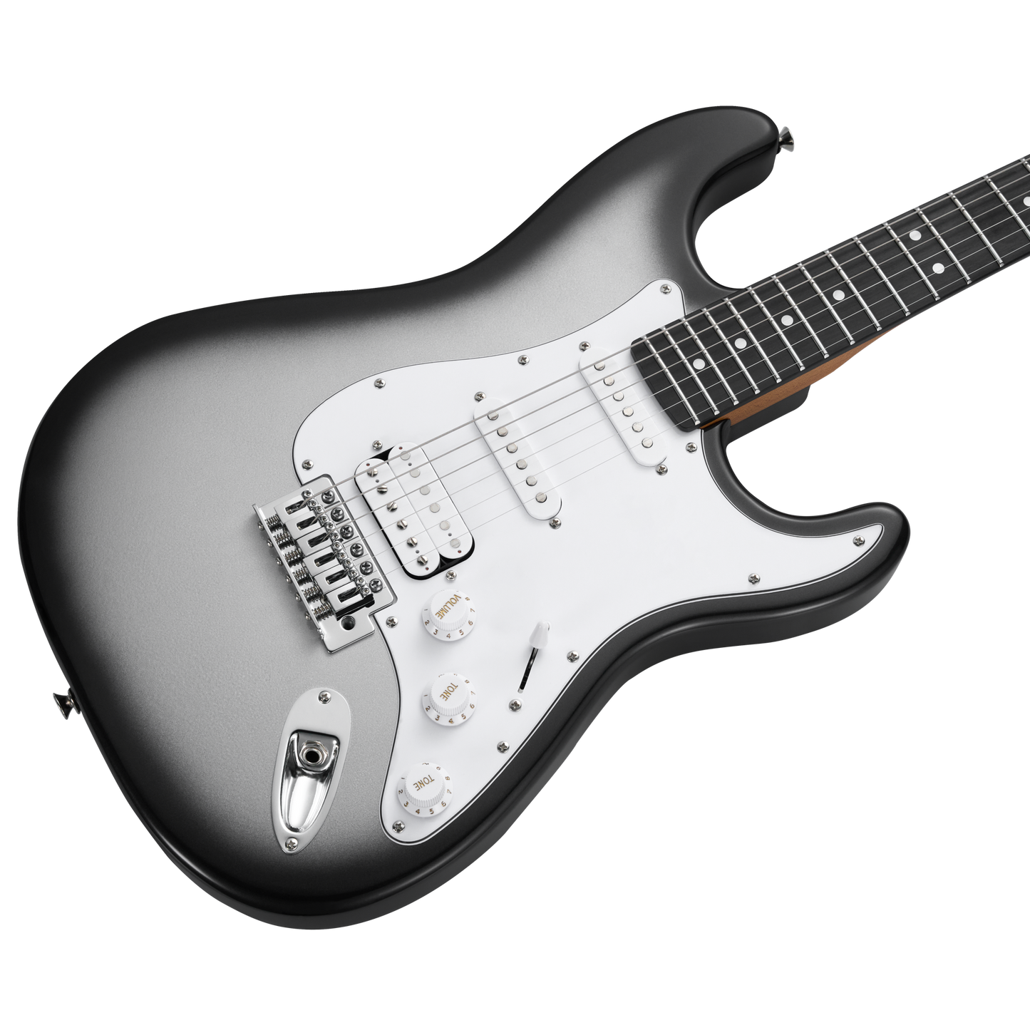 MOOER MSC12 ELECTRIC GUITAR (IRON SILVER)