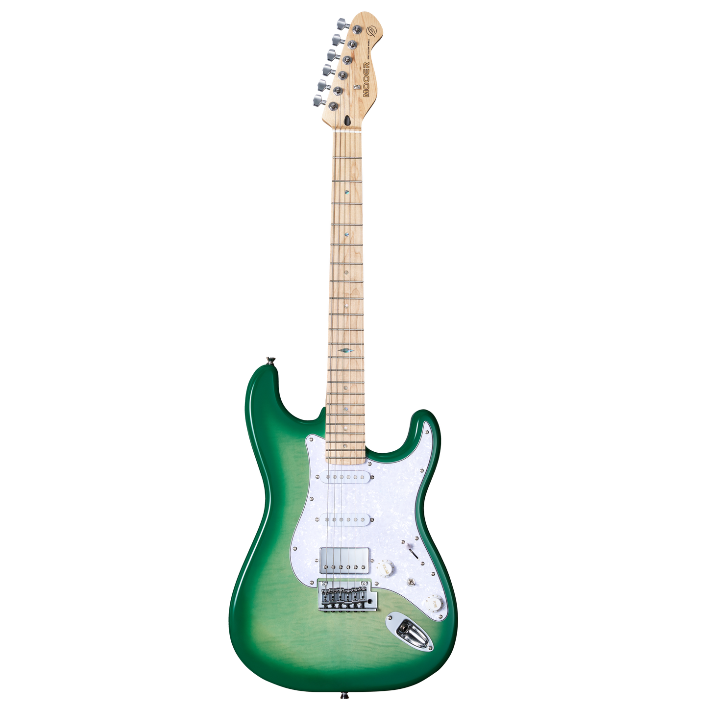 MOOER MSC30 ELECTRIC GUITAR (LEMON GREEN)