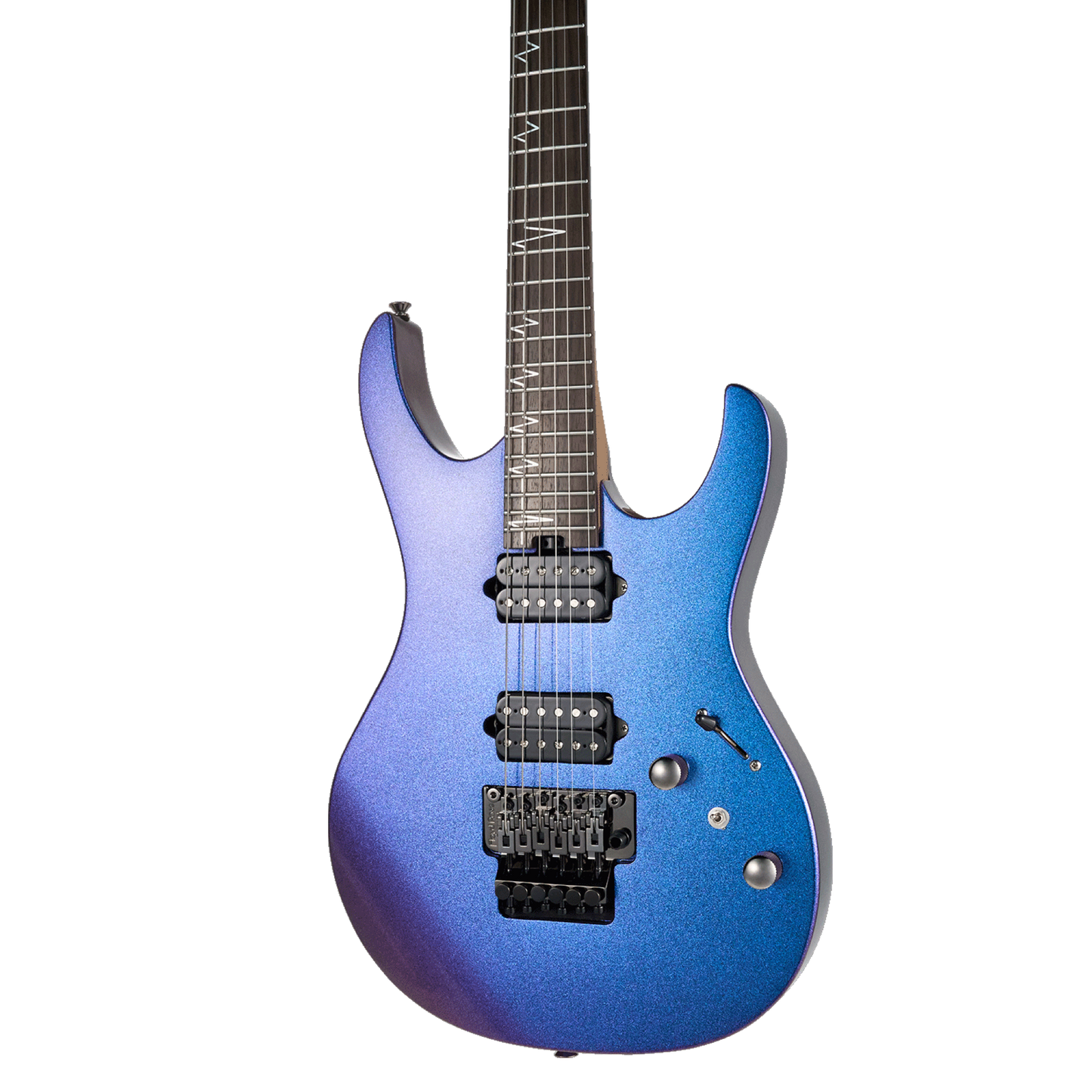 MOOER MMT100 FLOYD ROSE ELECTRIC GUITAR (AURORA PURPLE)