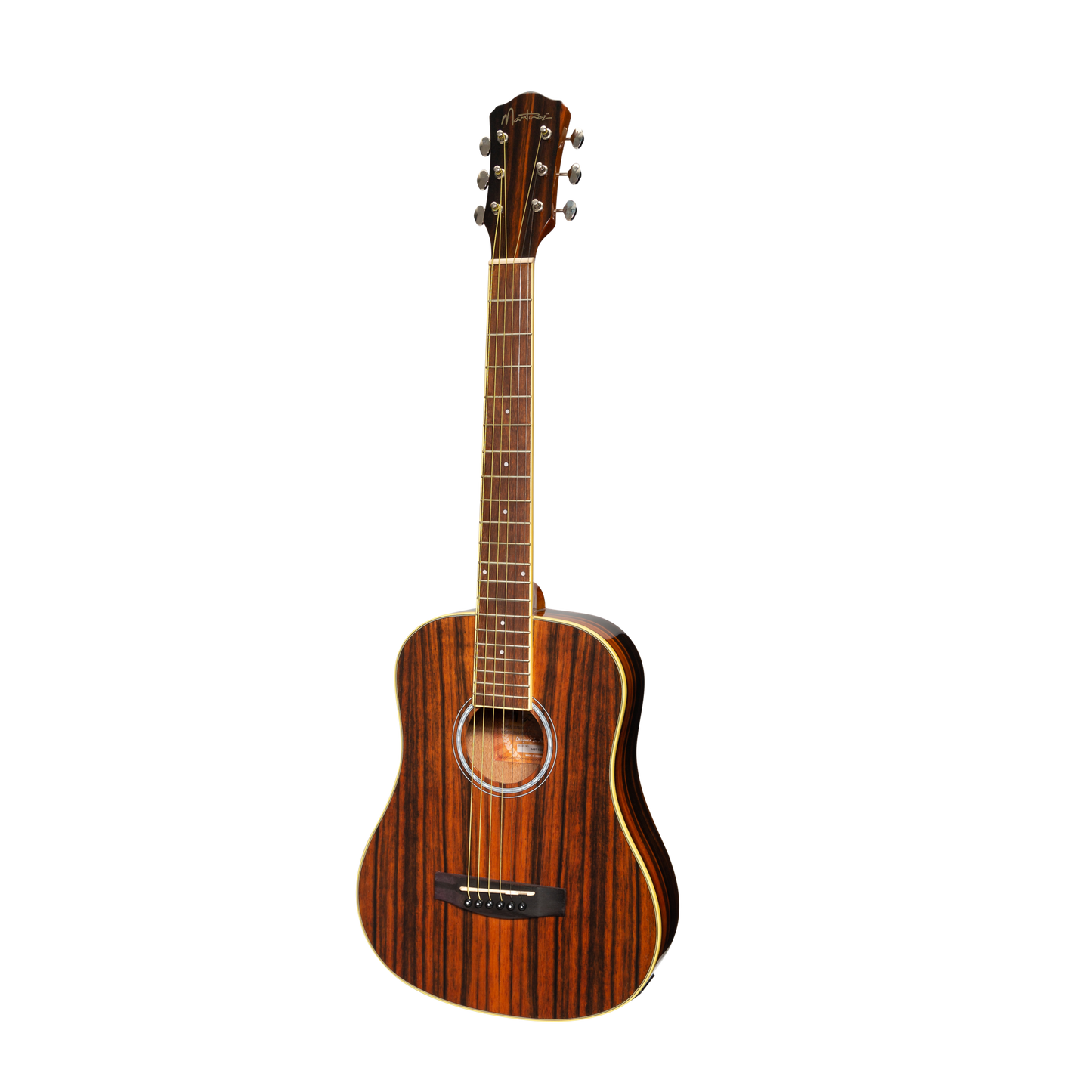 Martinez '51 Series' Acoustic-Electric Babe Traveller Guitar Amara (Gloss)