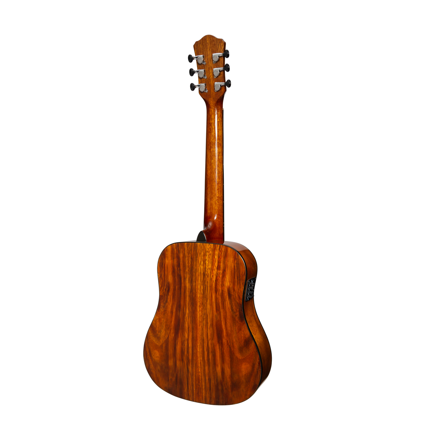 Martinez '51 Series' Acoustic-Electric Babe Traveller Guitar Teakwood (Gloss)