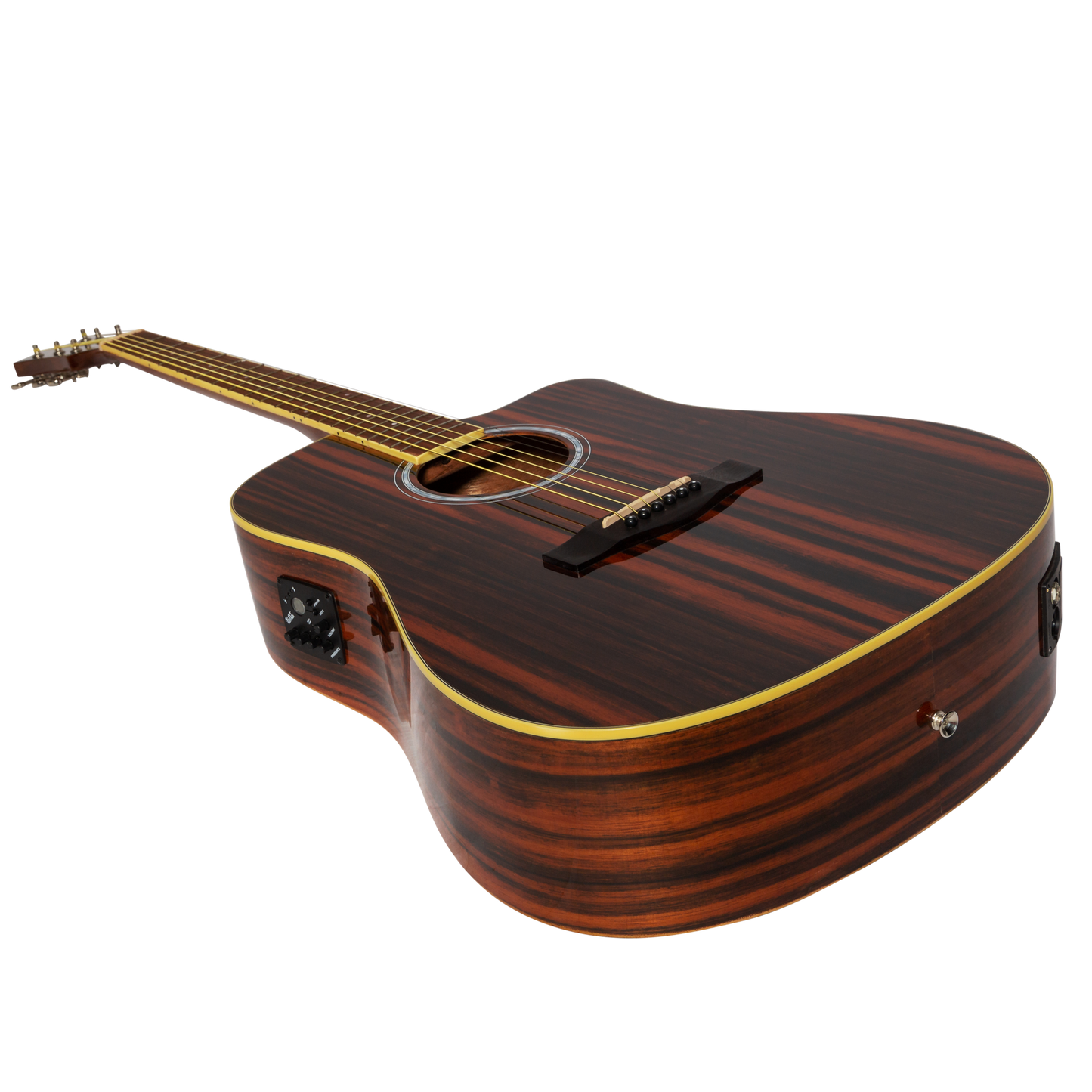 Martinez '51 Series' Acoustic-Electric Dreadnought Cutaway Guitar Amara (Gloss)