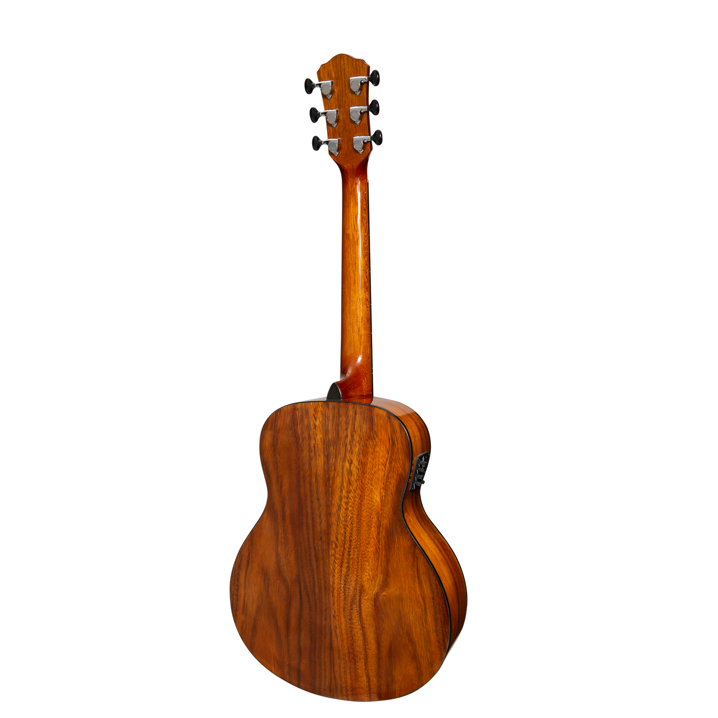 Martinez '51 Series' Acoustic-Electric Short Scale Guitar Teakwood (Gloss)