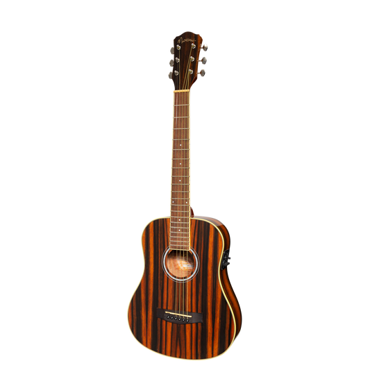Martinez '51 Series' Left Handed Acoustic-Electric Babe Traveller Guitar Amara (Gloss)