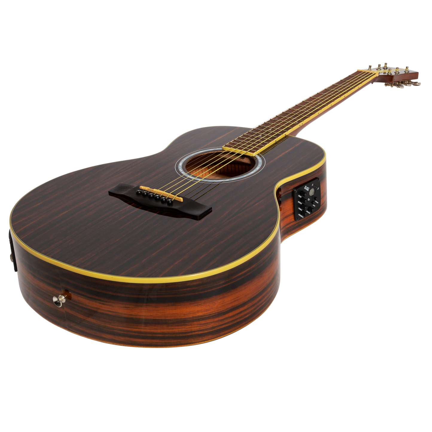 Martinez '51 Series' Left Handed Acoustic-Electric Short Scale Guitar Amara (Gloss)