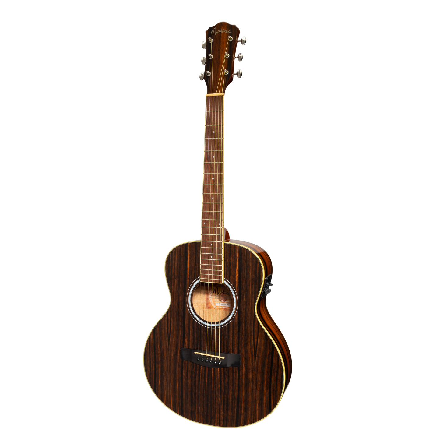 Martinez '51 Series' Left Handed Acoustic-Electric Short Scale Guitar Amara (Gloss)