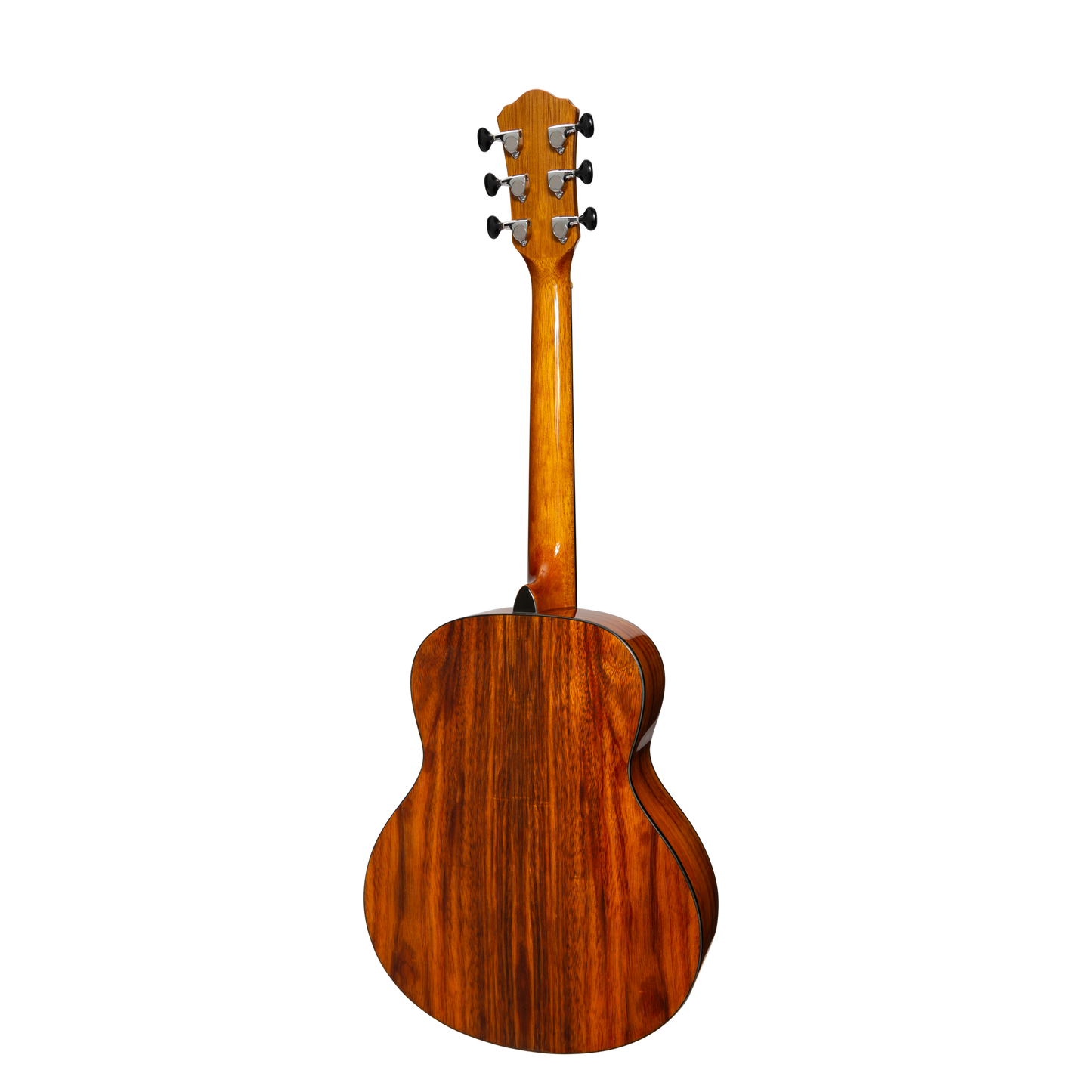 Martinez '51 Series' Left Handed Acoustic-Electric Short Scale Guitar Teakwood (Gloss)