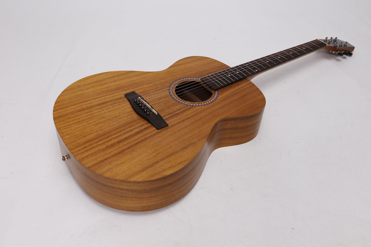 Martinez Gloss Acoustic Small Body Guitar (Koa)