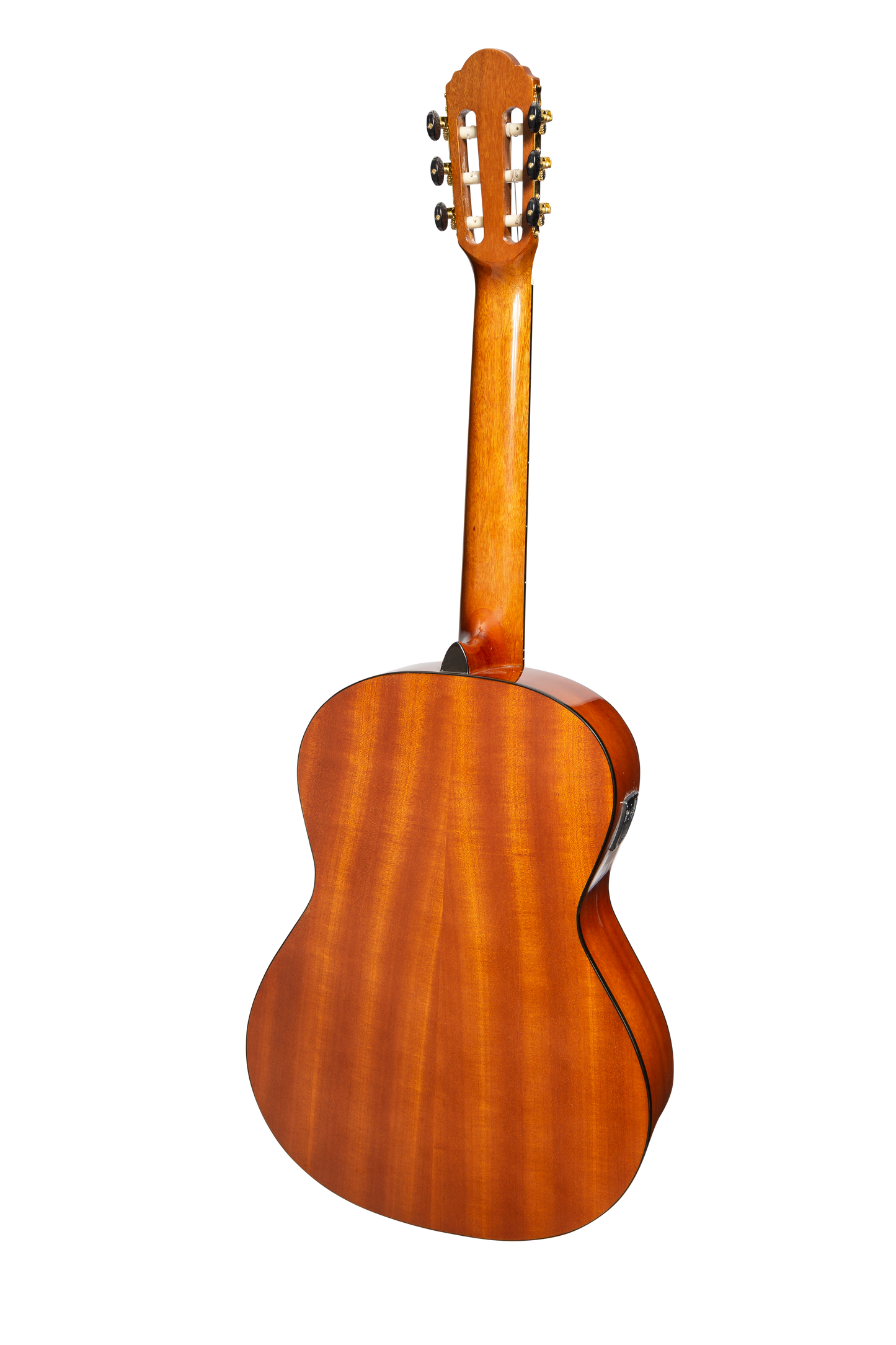 Martinez G-Series Full Size Classical Guitar with Tuner (Natural-Gloss)