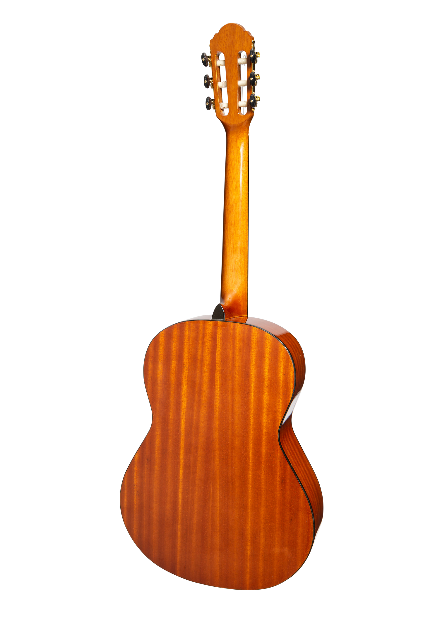Martinez 'Slim Jim' G-Series Left Handed Full Size Classical Guitar with Built-in Tuner (Natural-Gloss)