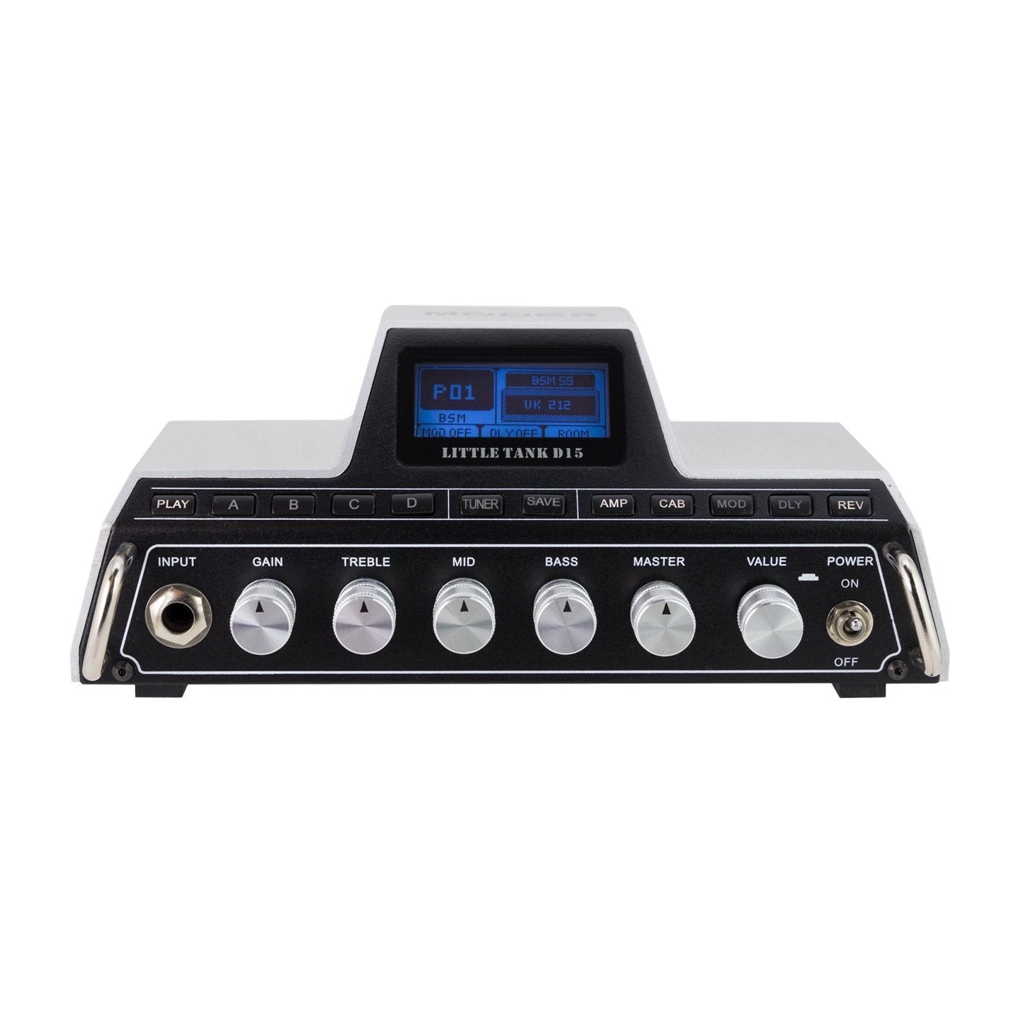 Mooer 'Little Tank' D15 Modelling Amplifier Head-MEP-LTD15