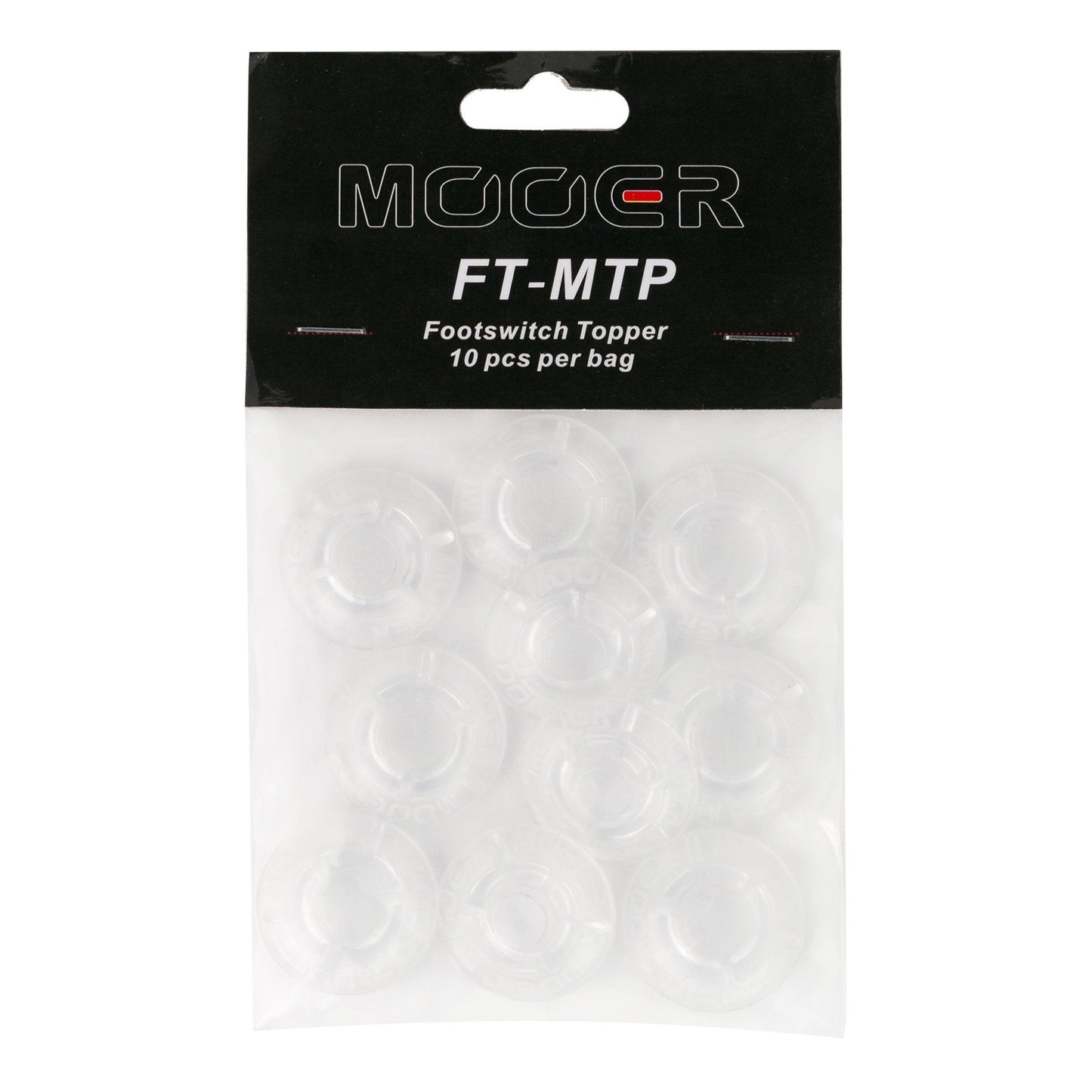 Mooer Shroom Foot Switch Toppers 10 Pack-MEP-FT-MTP