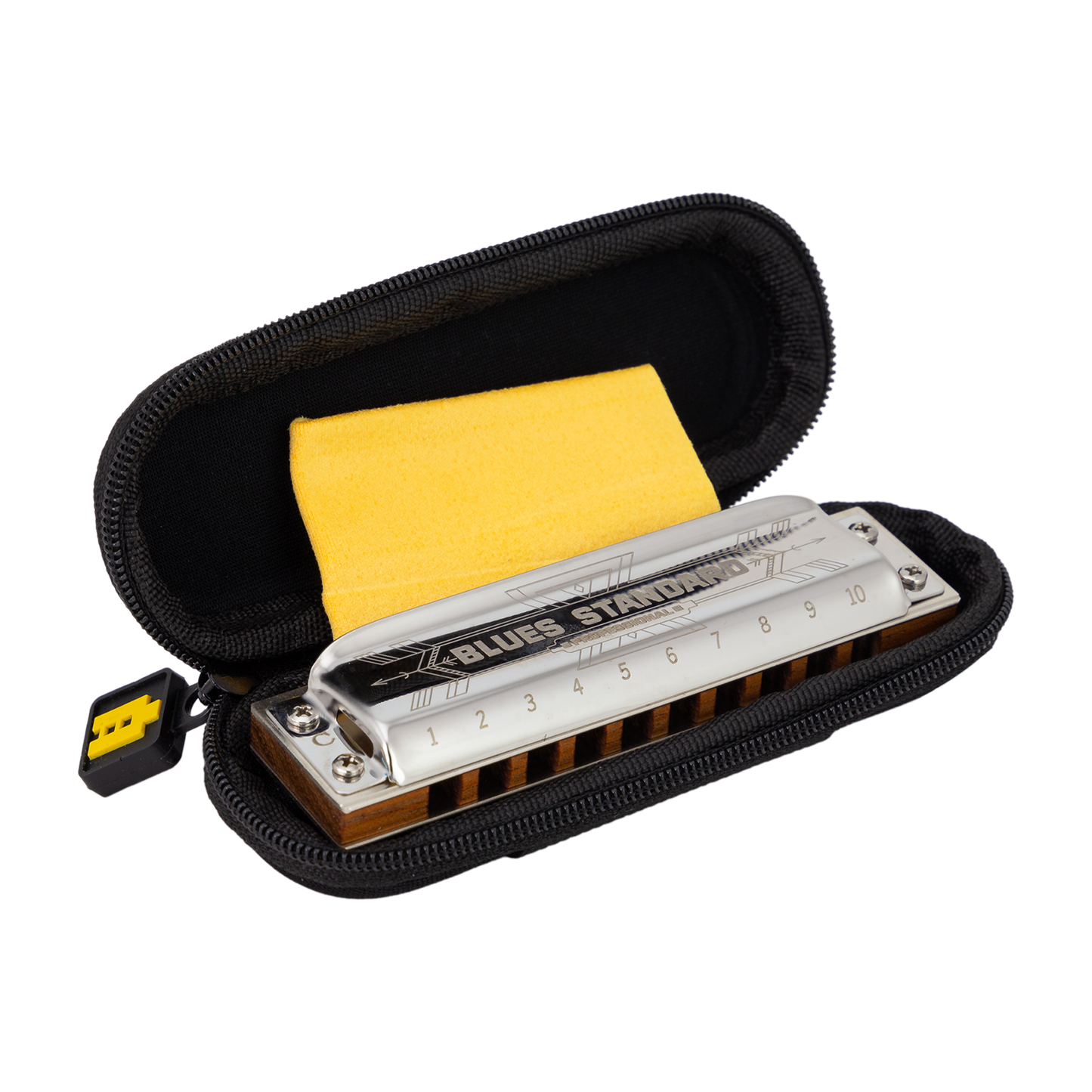 East Top PRO10 10 Hole Blues Standard Harmonica D