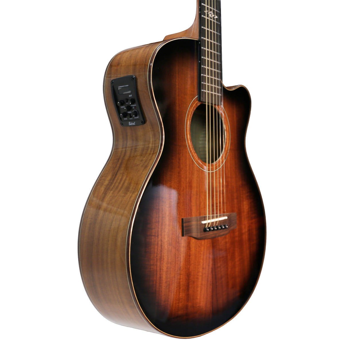 Ranch 'Series 49' Folk Cutaway Acoustic-Electric Guitar (Blackburst Gloss)