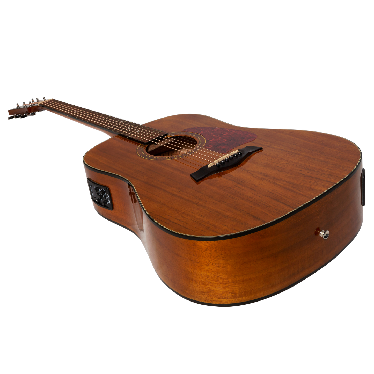 Sanchez Acoustic-Electric Dreadnought Guitar Acacia (Gloss)