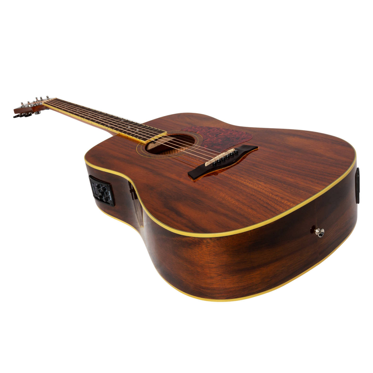 Sanchez Acoustic-Electric Dreadnought Guitar Rosewood (Gloss)