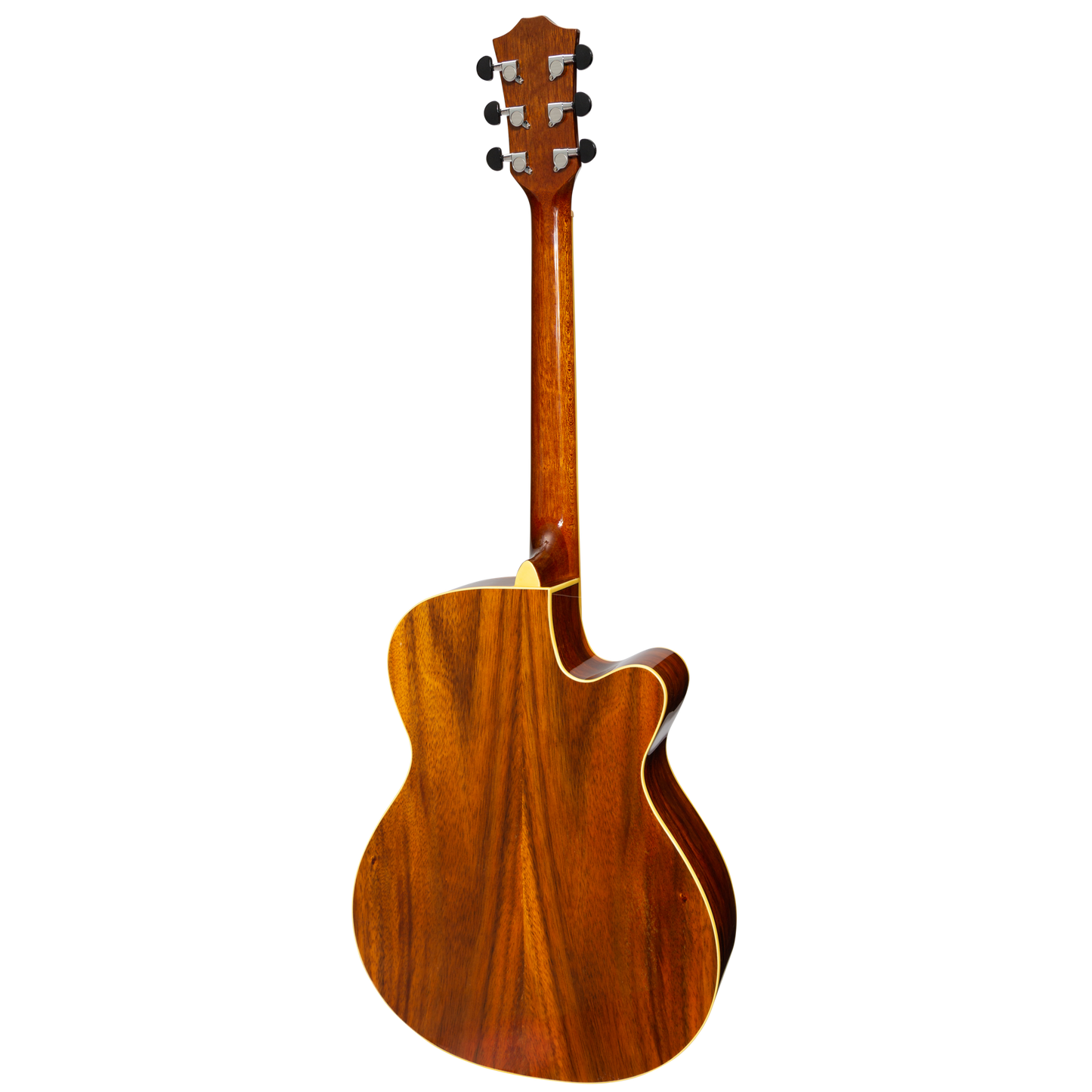 Sanchez Left Handed Acoustic-Electric Small Body Cutaway Guitar Gloss (Rosewood)