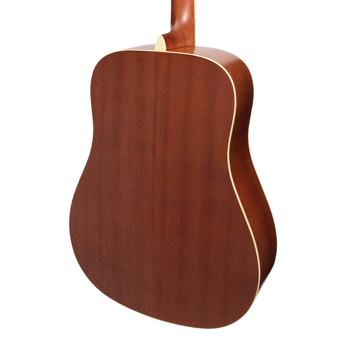 Saga '700 Series' Solid Spruce Top Acoustic Dreadnought Guitar (Natural Satin)